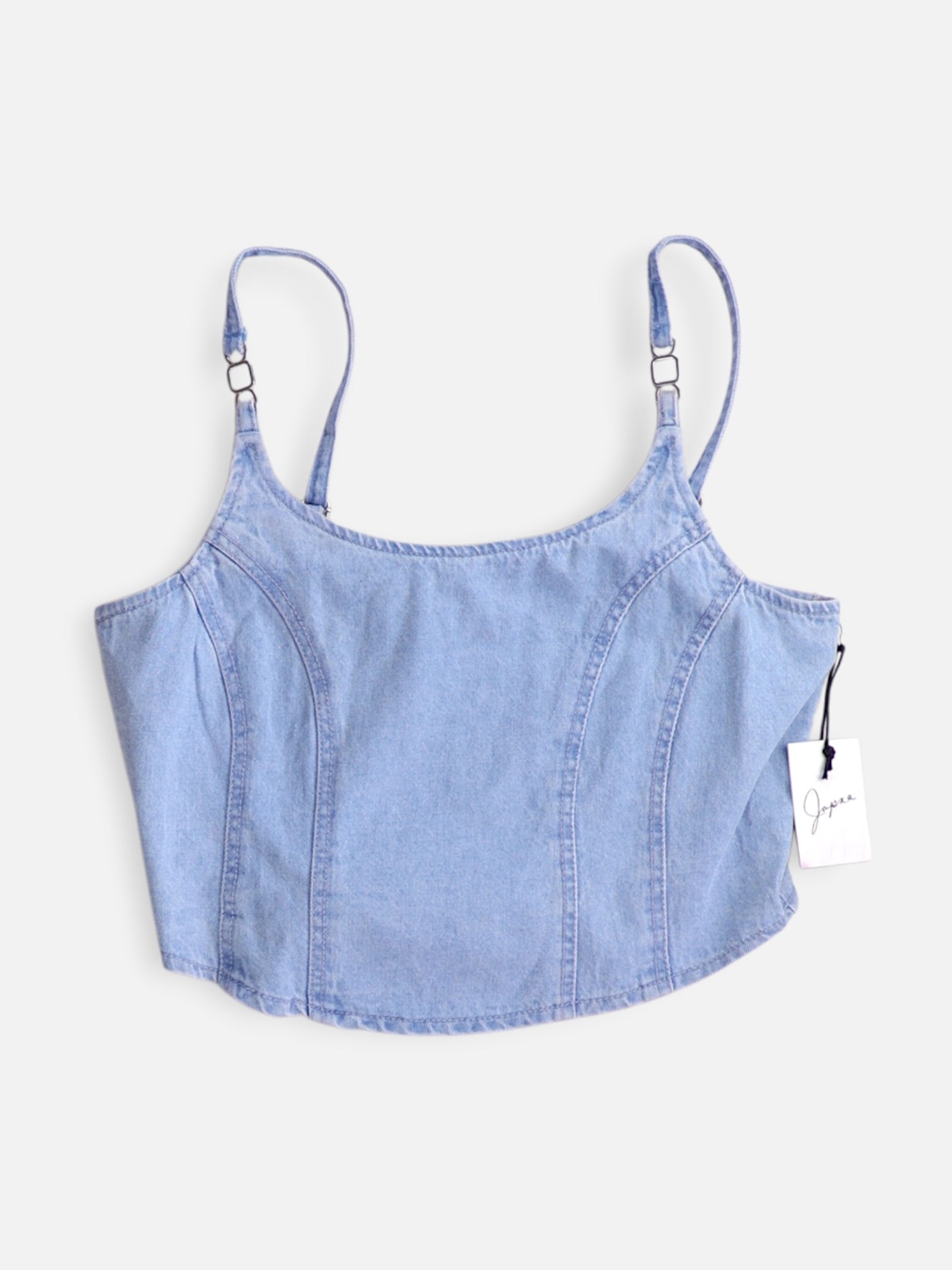 Blusa Denim - Mujer - Large
