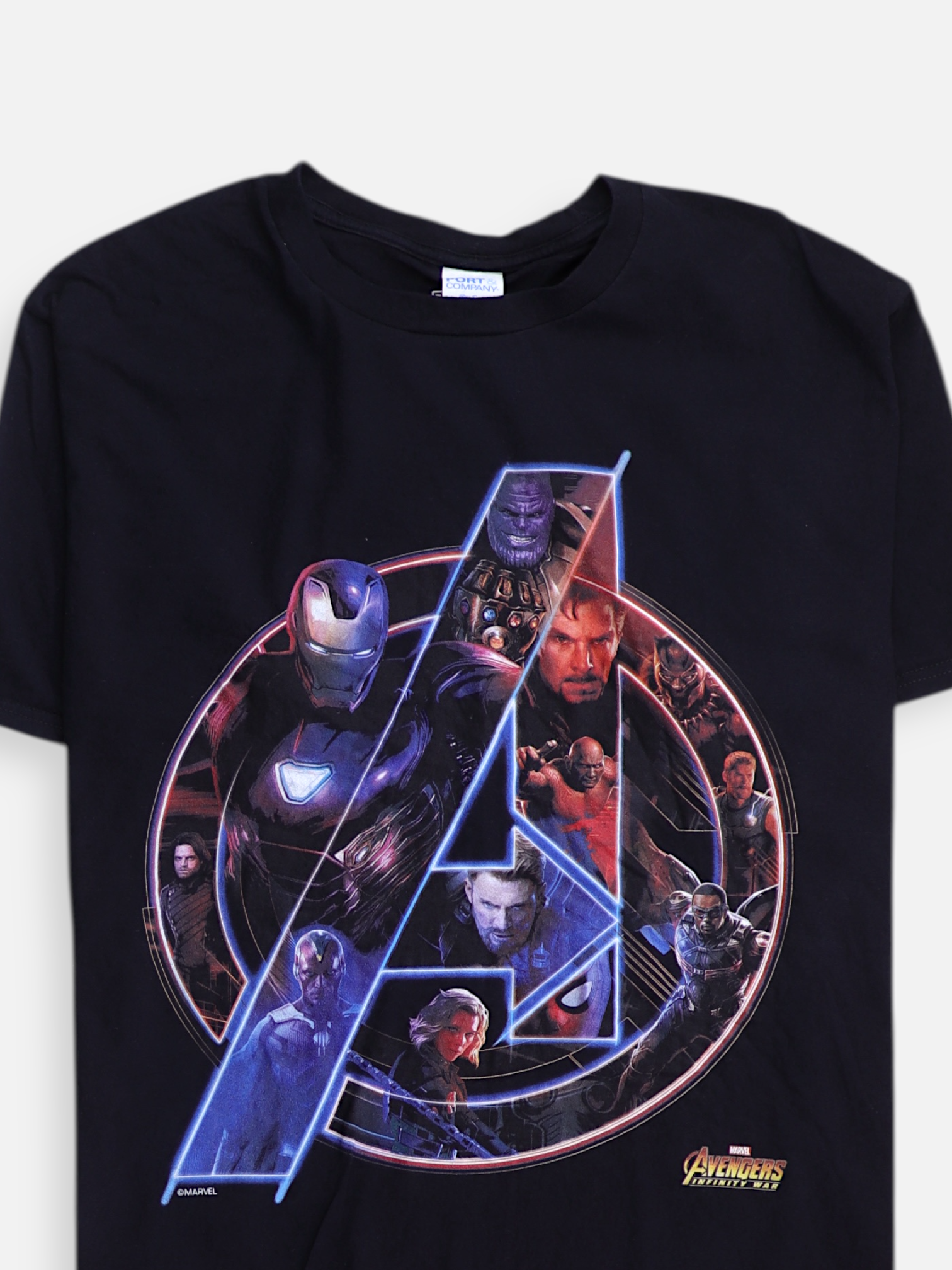 Marvel Camiseta Grafica - Hombre - Large