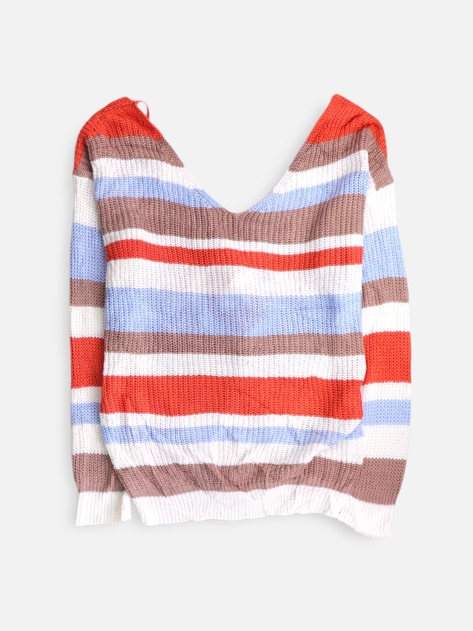 Sueter Casual Color Block - Mujer - Medium