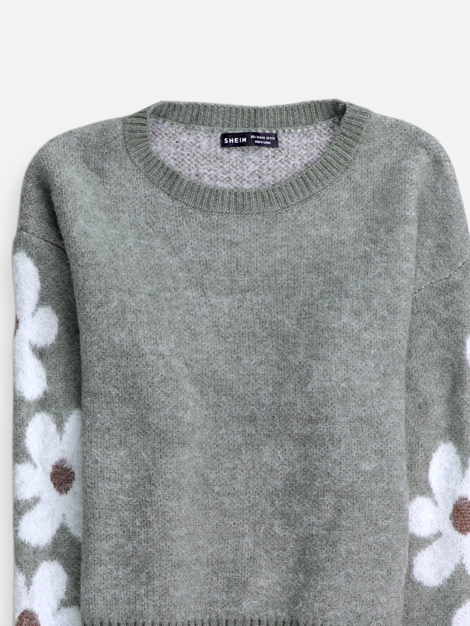 SHEIN Sueter Knit Casual - Mujer - Large