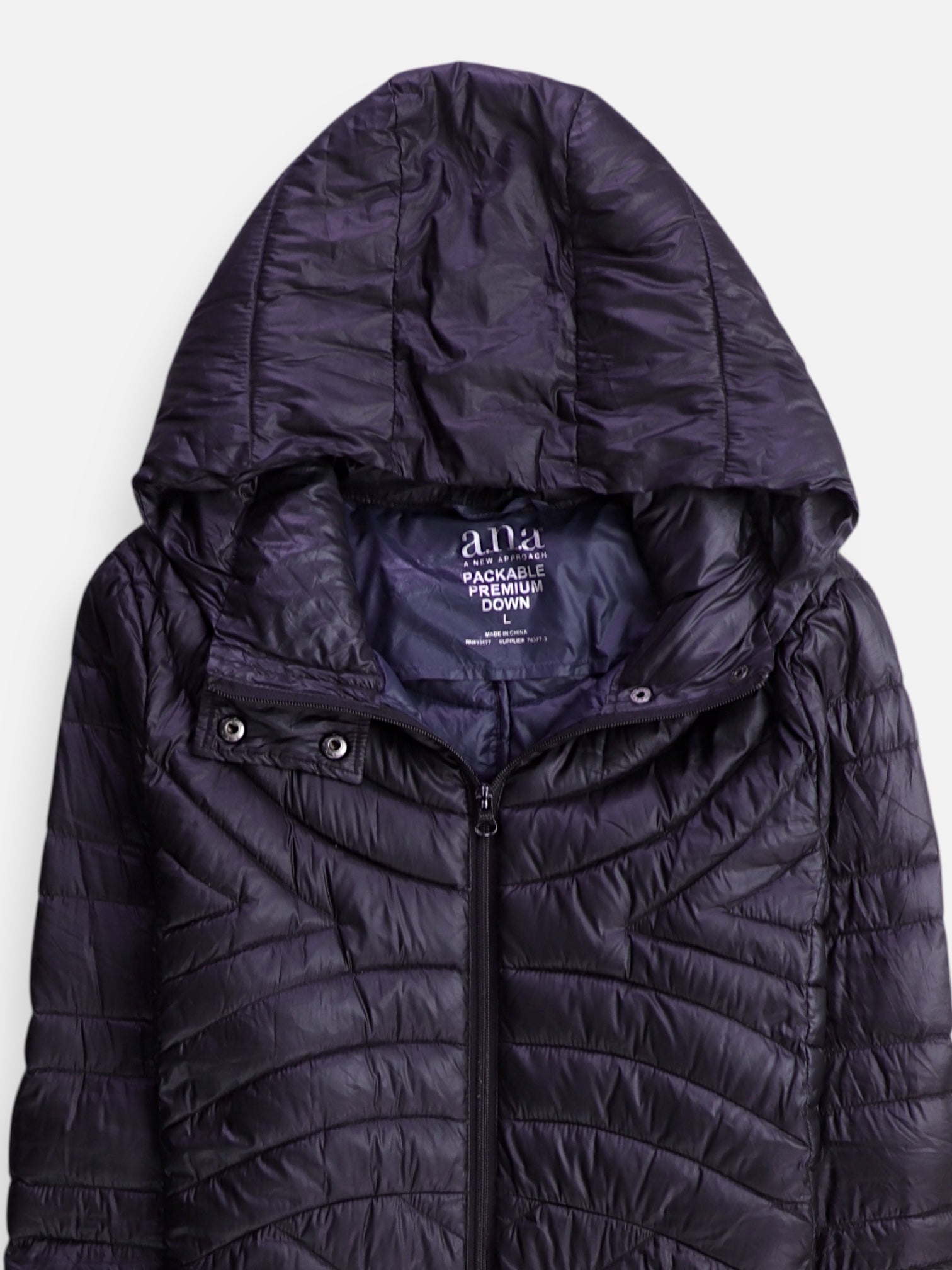 ana Chaqueta Puffer Impermeable - Mujer - Large