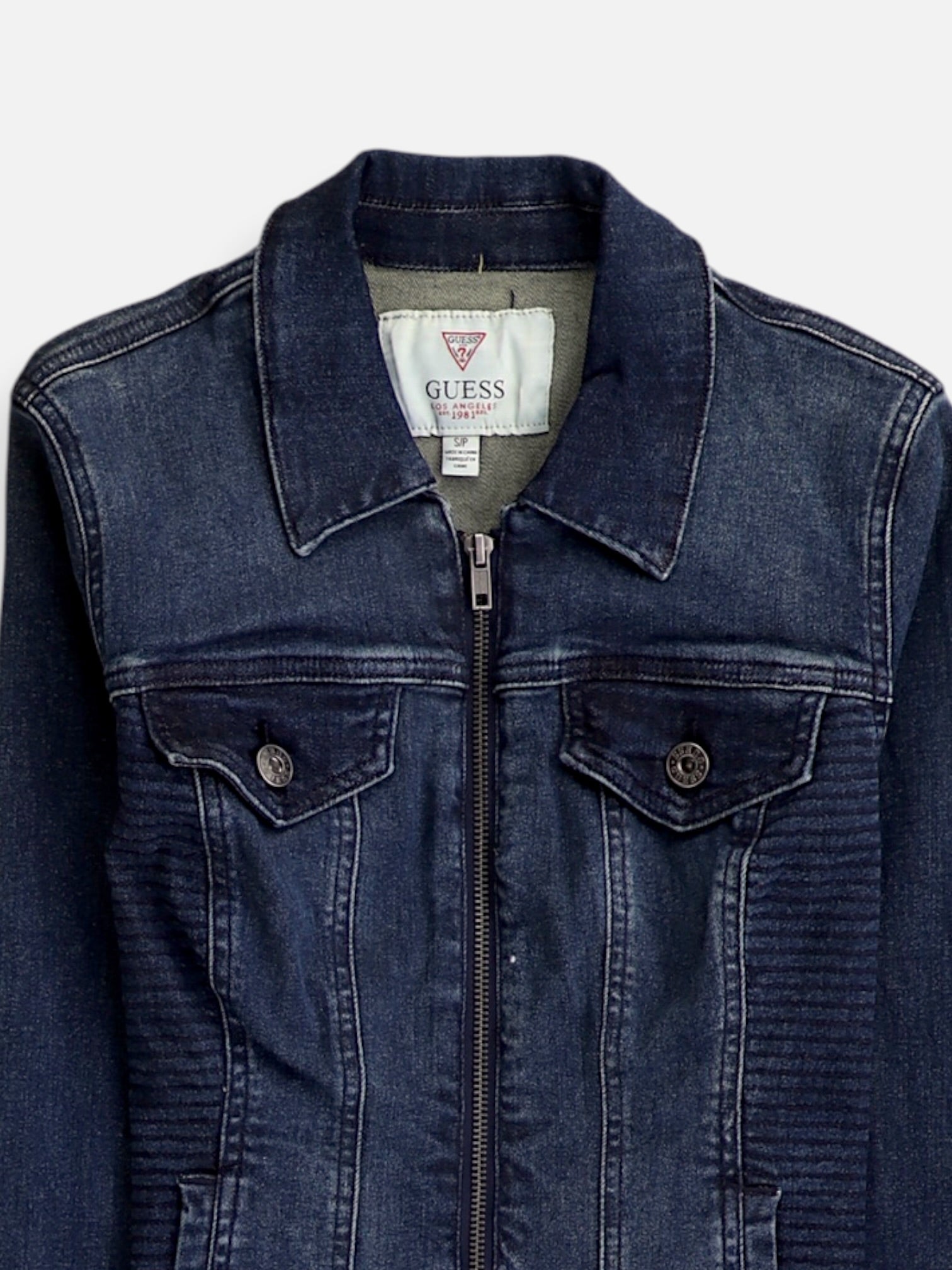 Guess Chaqueta Denim  Basic - Mujer - Small