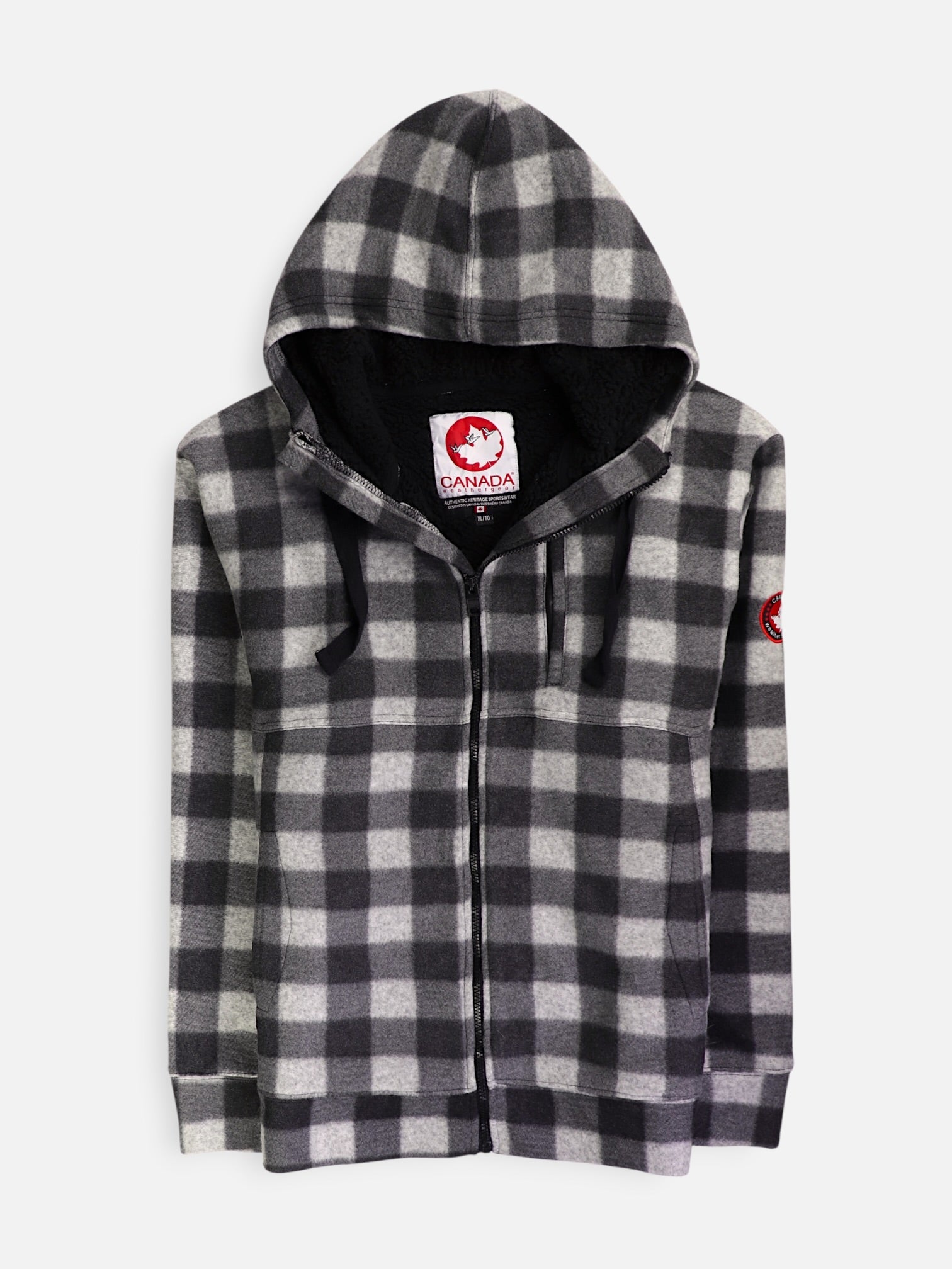 CANADA WEATHERGEAR Sudadera Hoodie Color Block - Hombre - XL