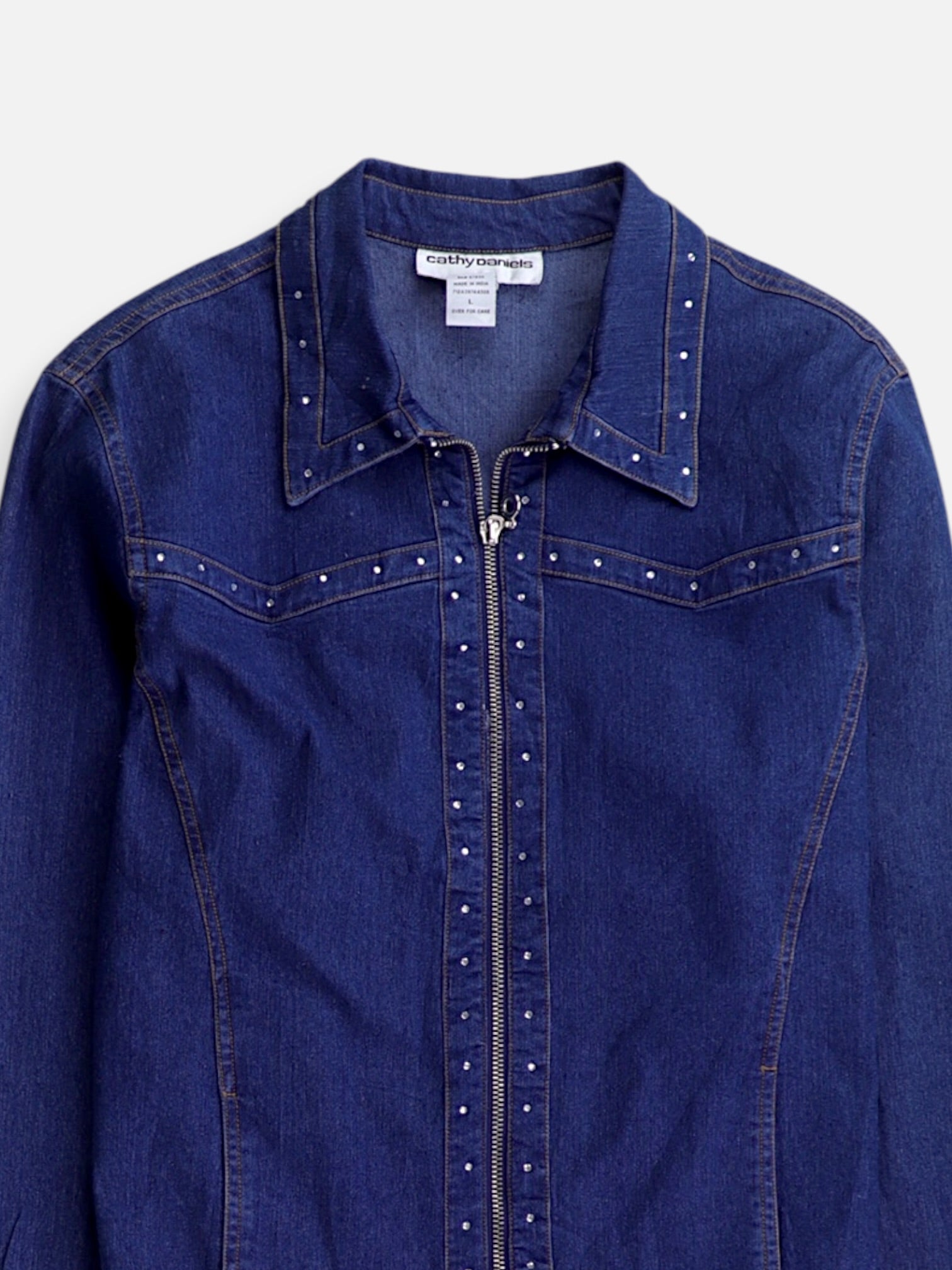 Chaqueta Denim  Basic - Mujer - Large