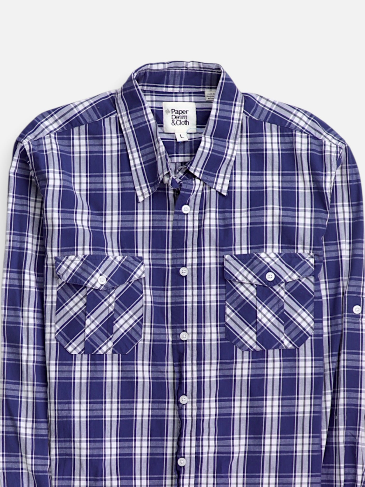 Camisa Casual - Hombre - Large