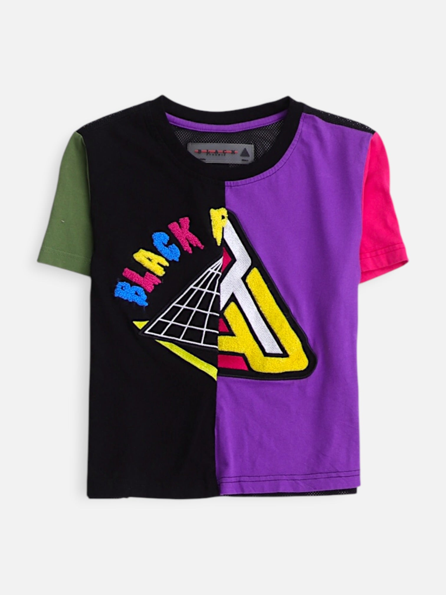 Camiseta Color Block - Mujer - Small