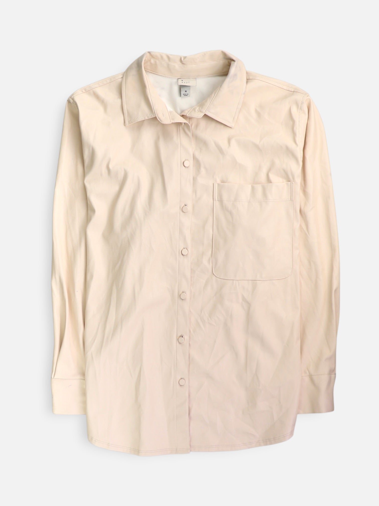 a new day Chaqueta Sobrecamisa Cuero - Mujer - Medium