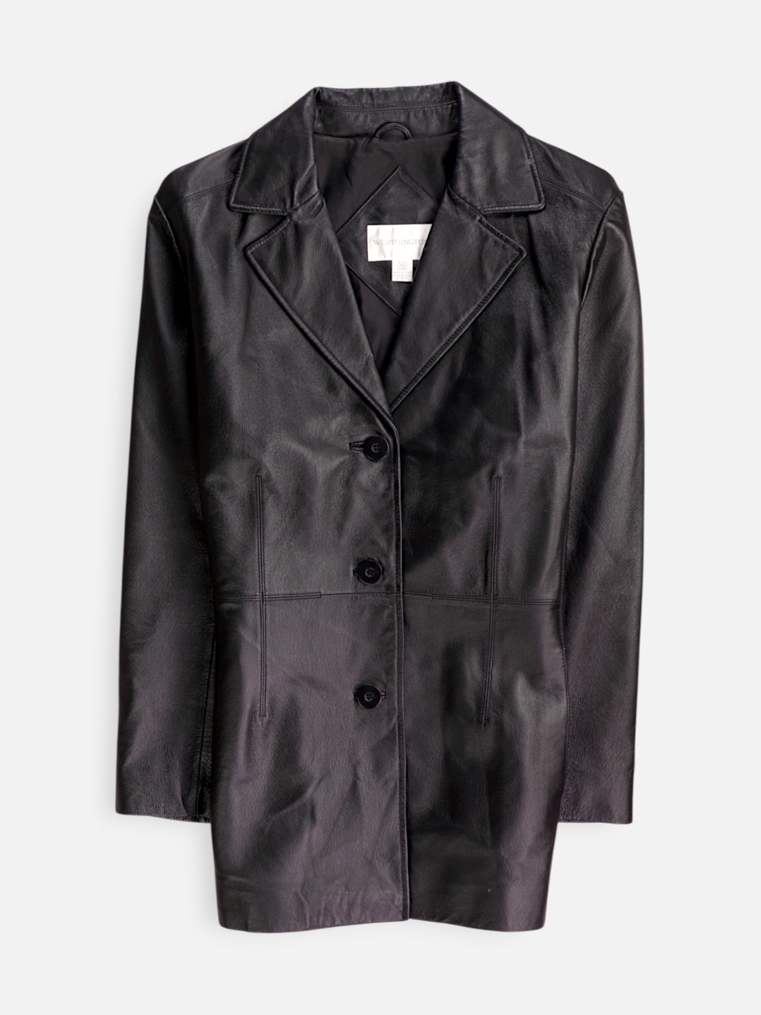 WORTHINGTON  Chaqueta Casual Cuero - Mujer - Large