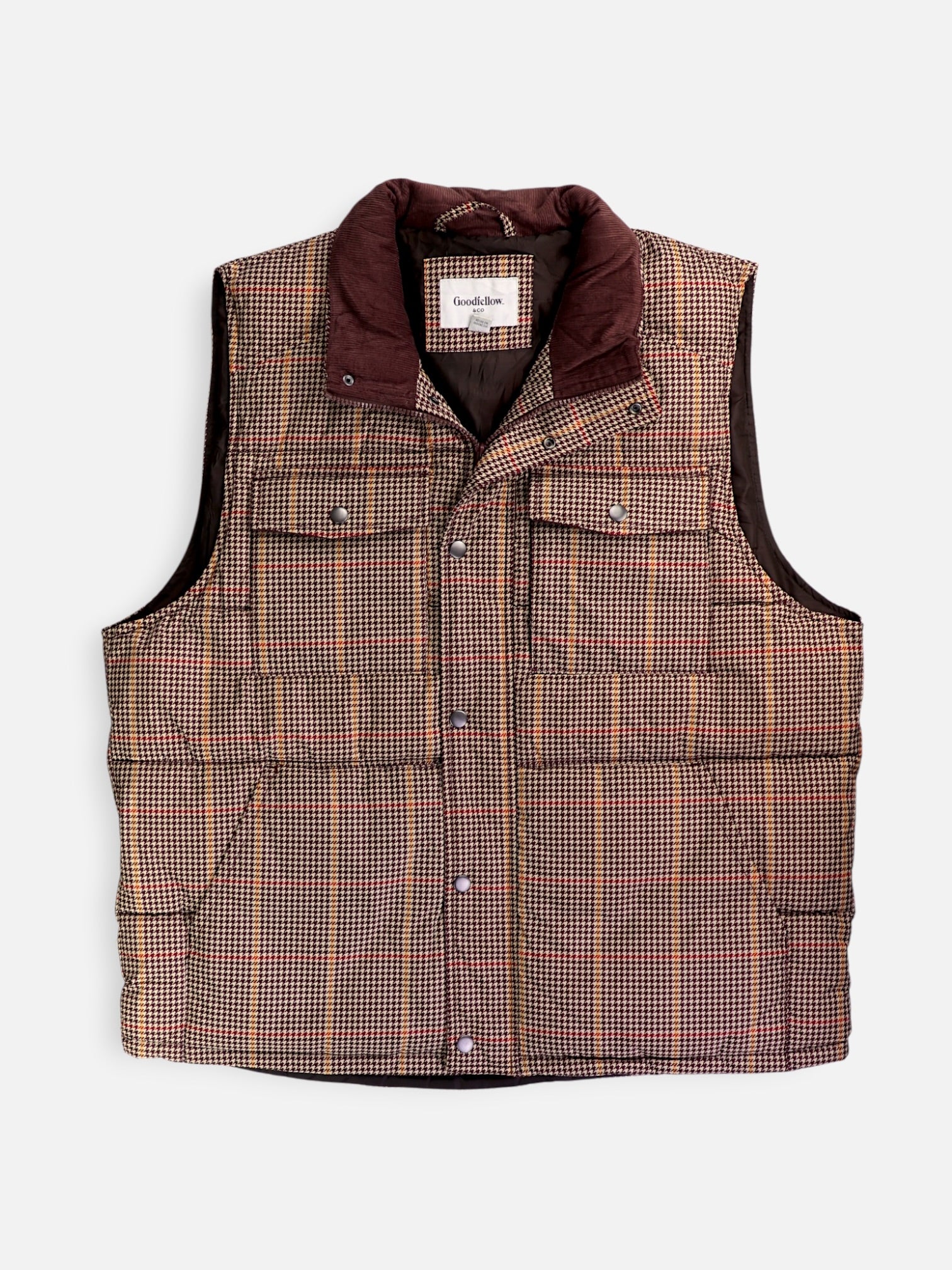 Goodiefellow Chaleco Puffer - Hombre - XL