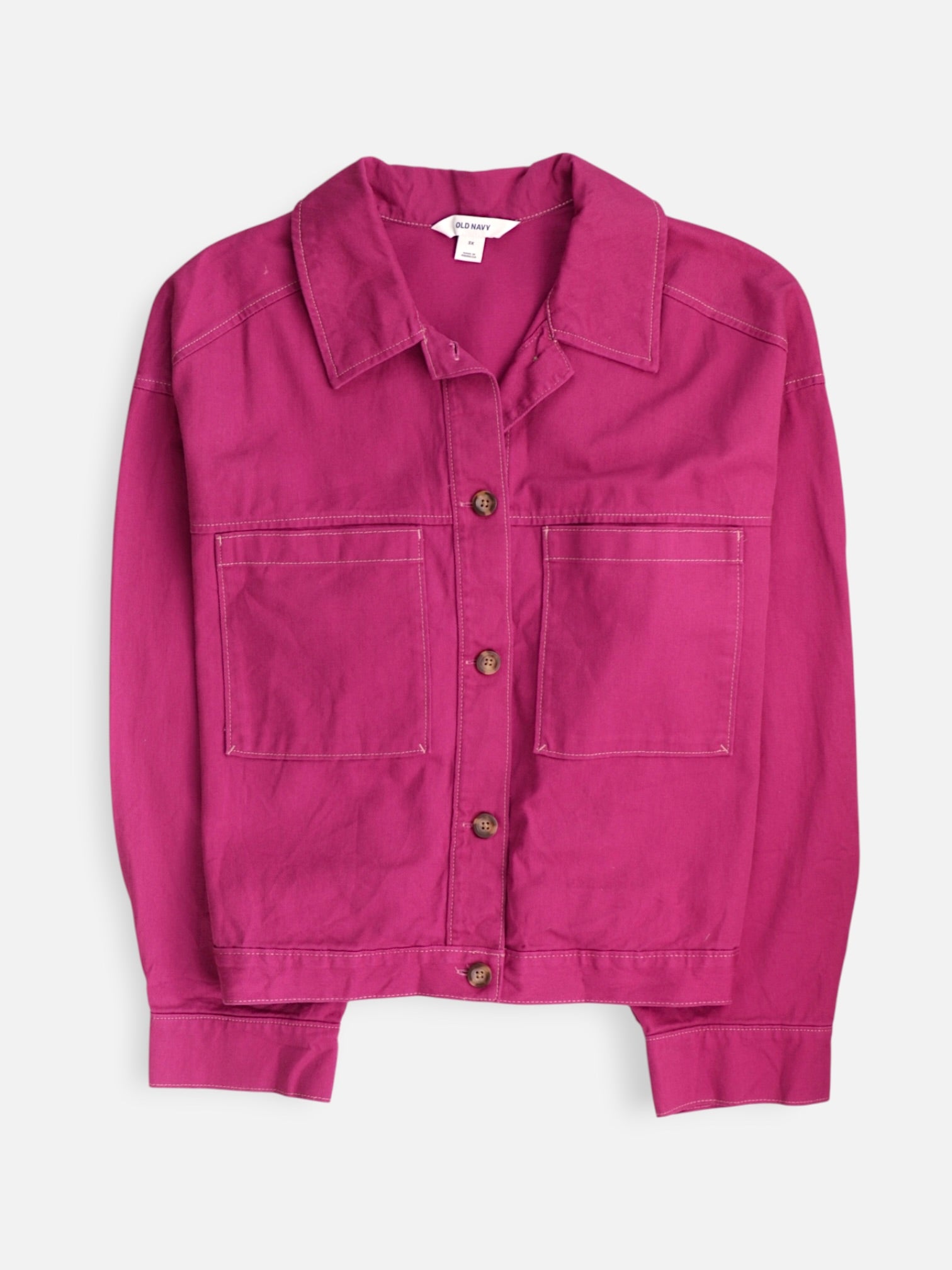 Old Navy Chaqueta Denim  Basic - Mujer - 3XL