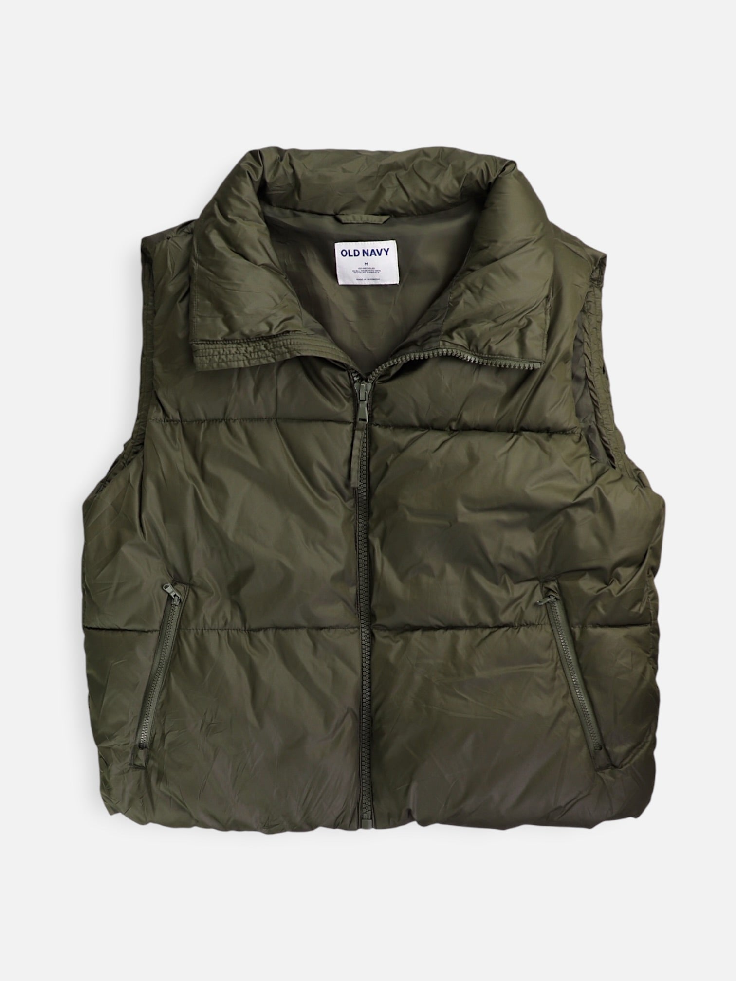 Old Navy Chaleco Puffer - Mujer - Medium