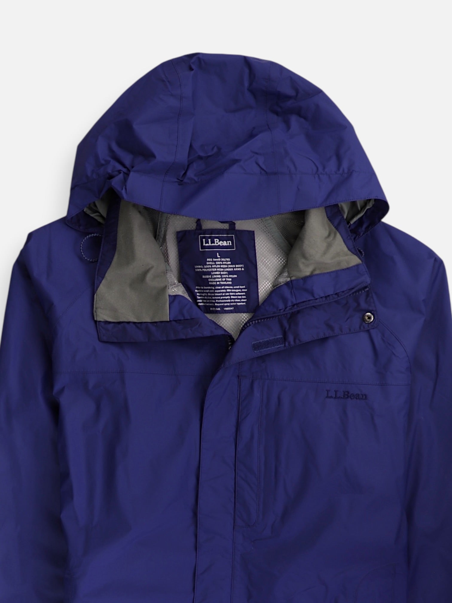 LL BEAN Chumpa Impermeable - Hombre - Large