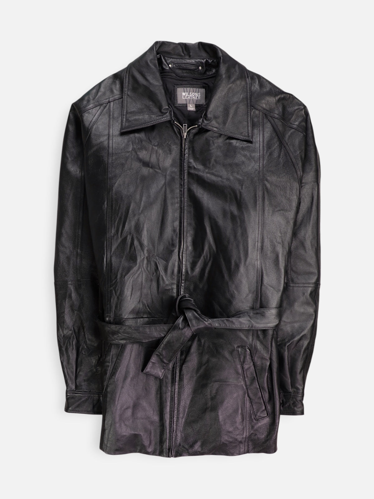 Wilson Chaqueta Casual Cuero - Hombre - Large