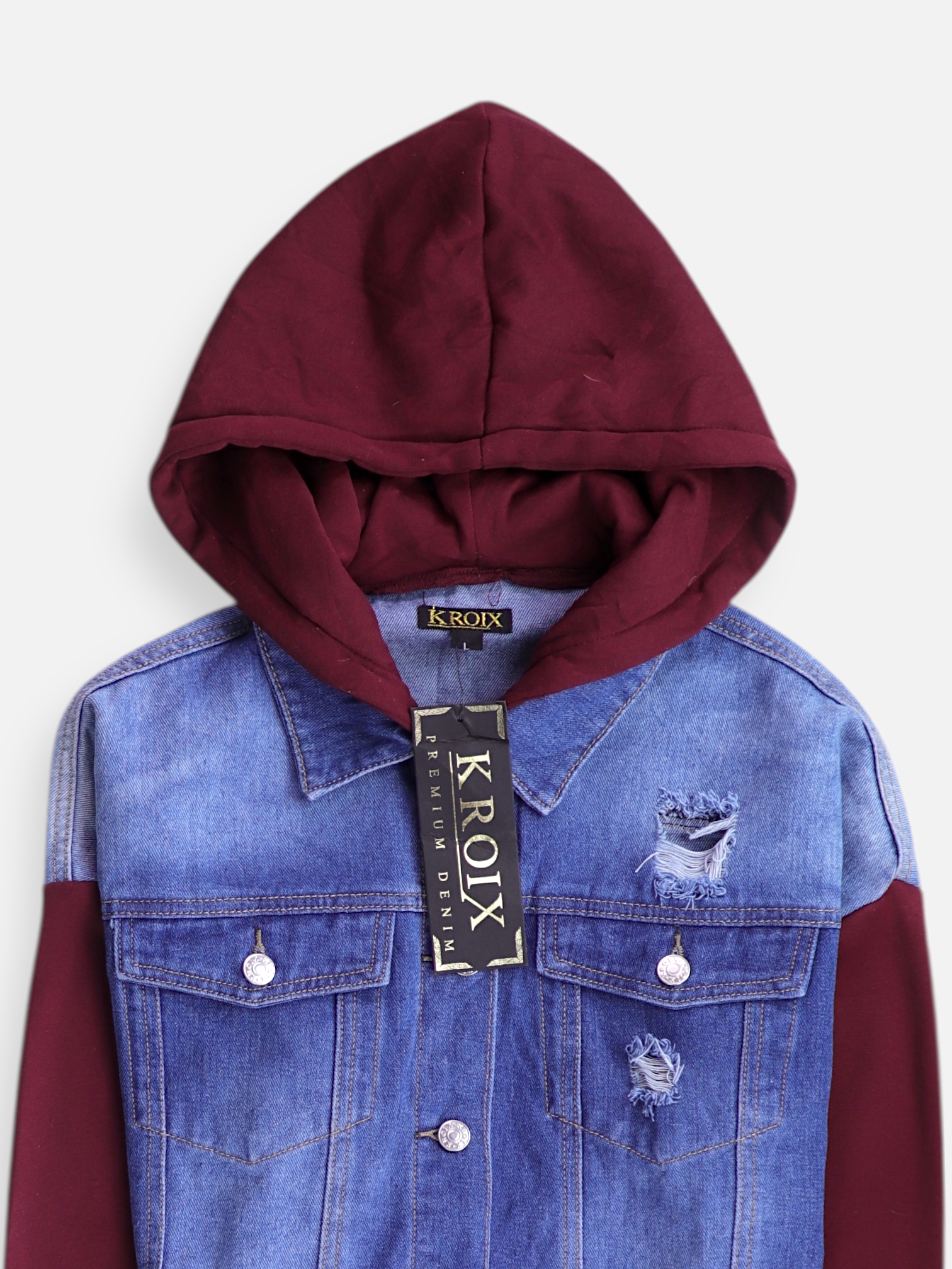 Chaqueta Denim  Basic - Mujer - Large