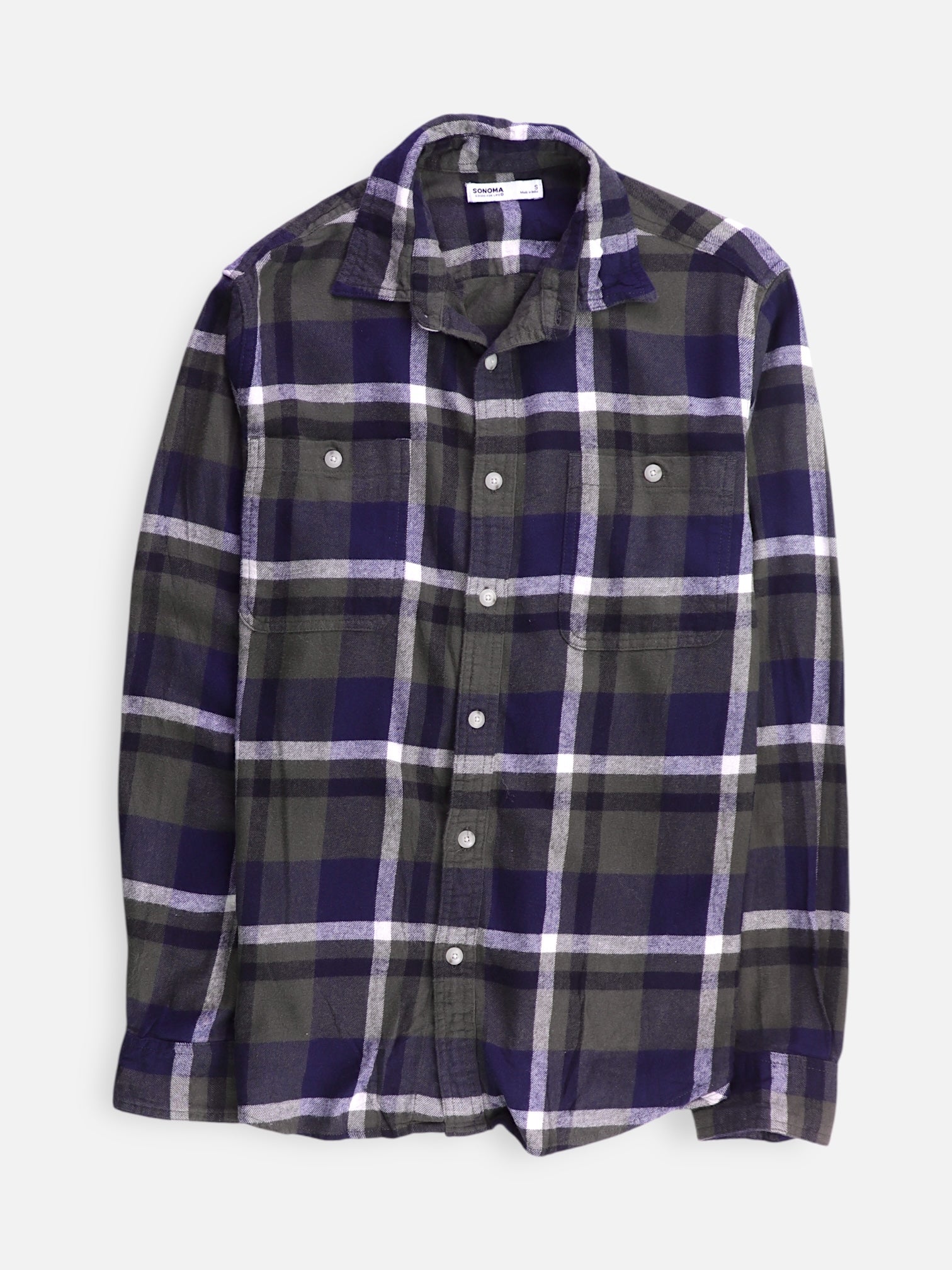 SONOMA Camisa Casual - Hombre - Small
