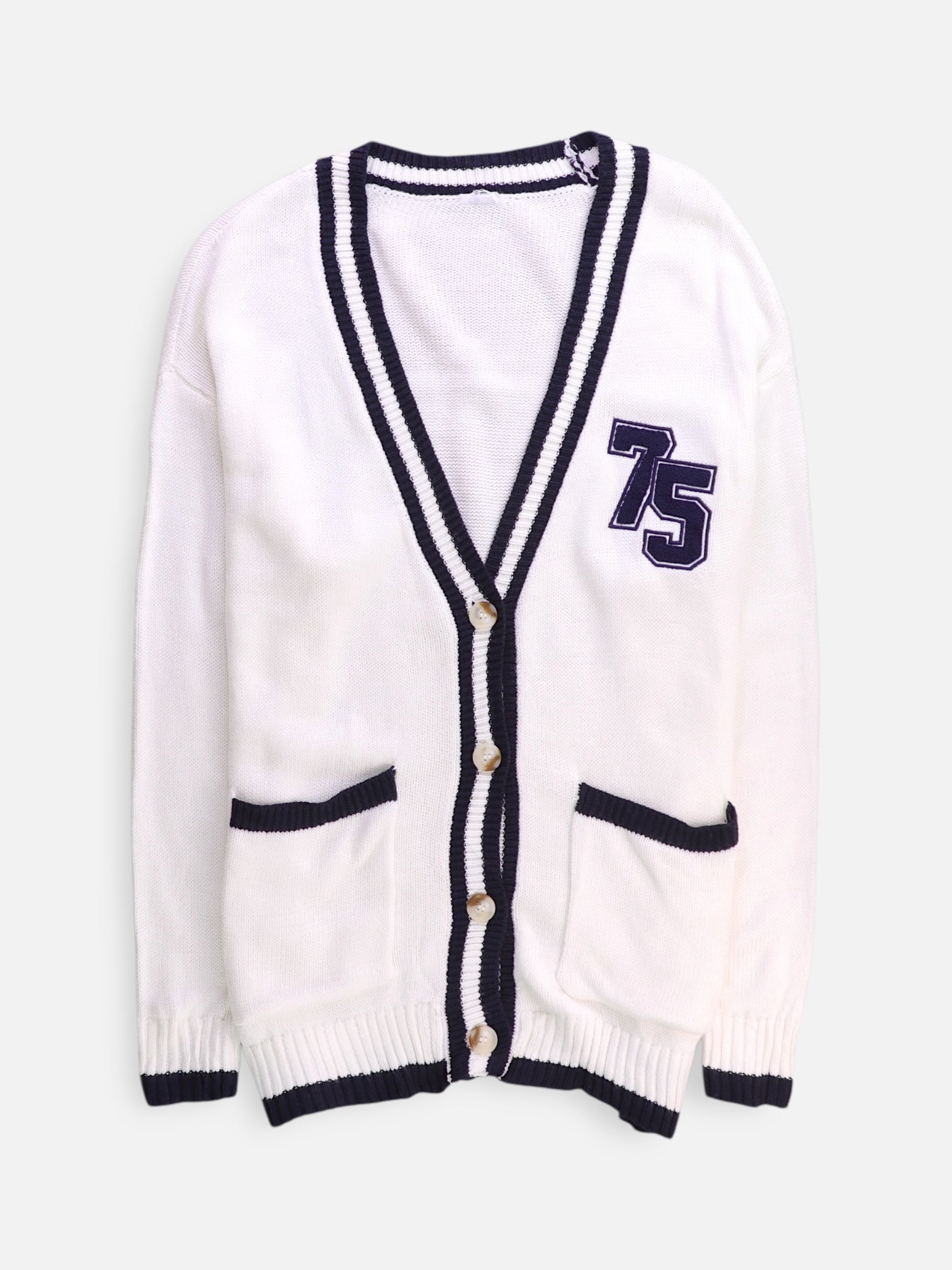 GARAGE Sueter Cardigan Casual - Hombre - XS