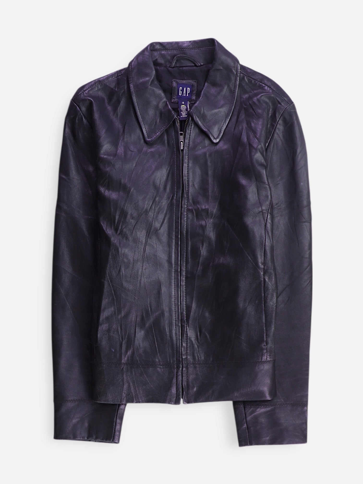 GAP Chaqueta Casual Cuero - Mujer - Small