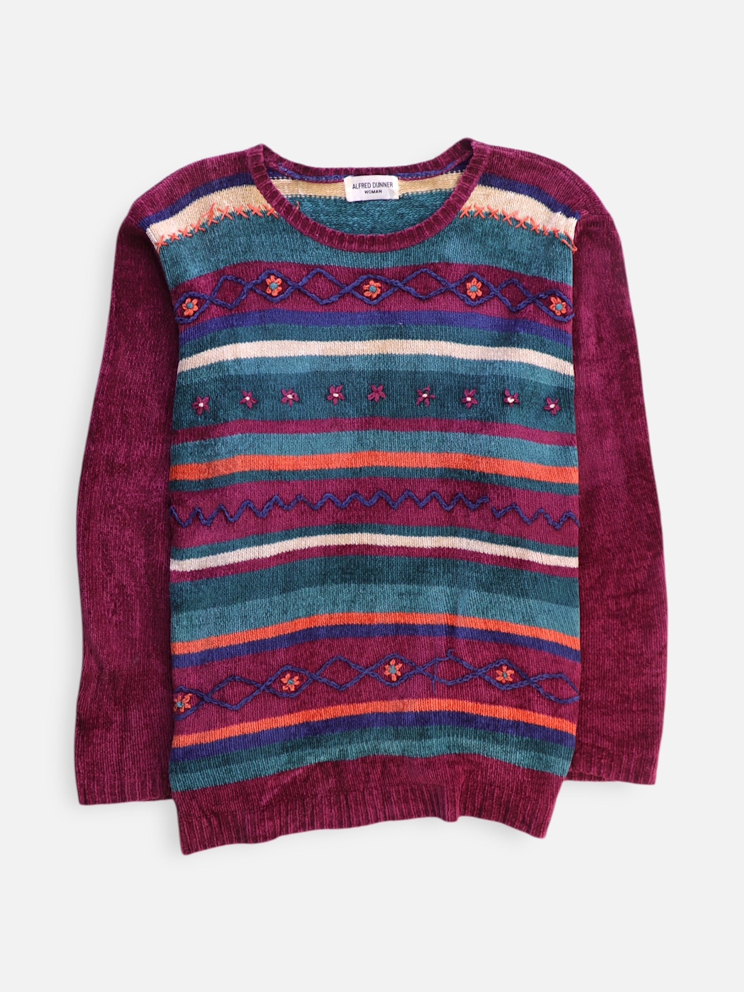 Sueter Knit Color Block - Mujer - XL