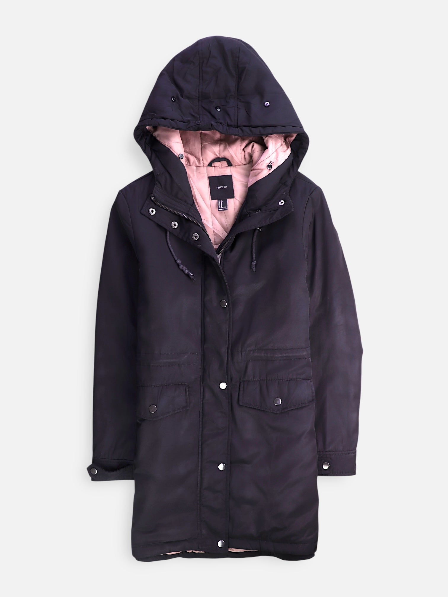 Forever 21 Chaqueta Impermeable Cazadora - Mujer - Small