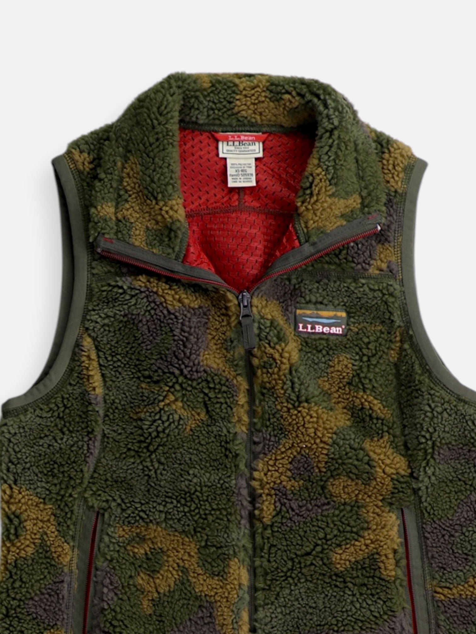LL BEAN Chaleco Militar - Hombre - XS