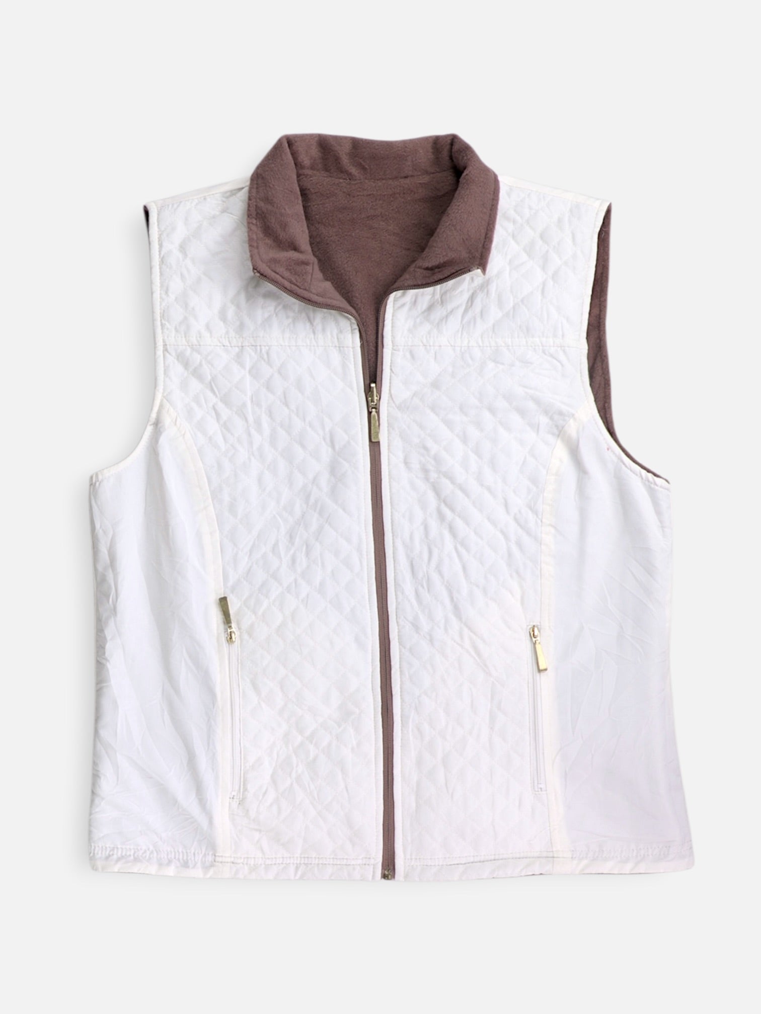 KAREN SCOTT Chaleco Reversible - Mujer - Medium