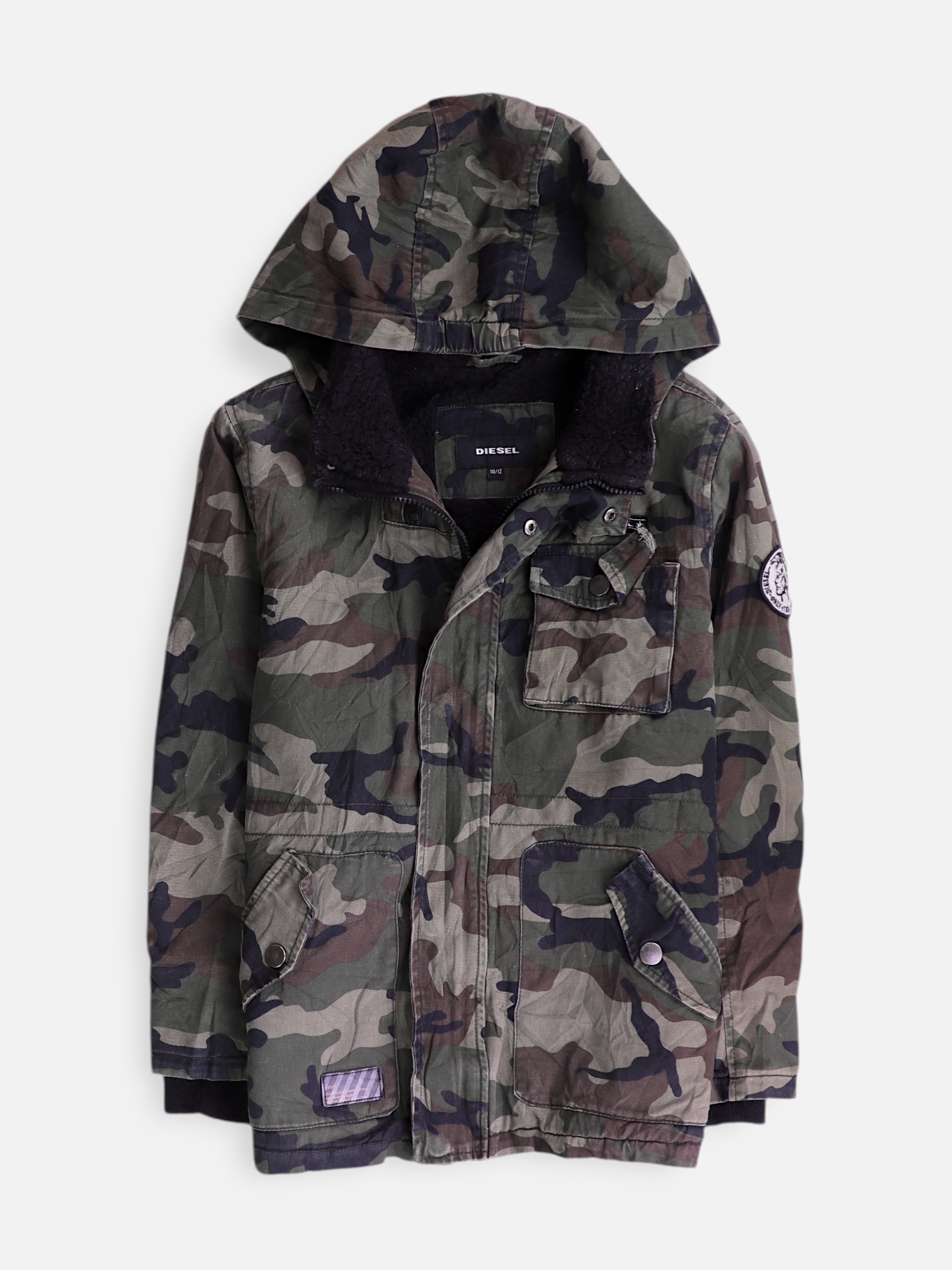 Diesel Chaqueta Cazadora Cargo - Niño - N/A - 10-12Y (Años)