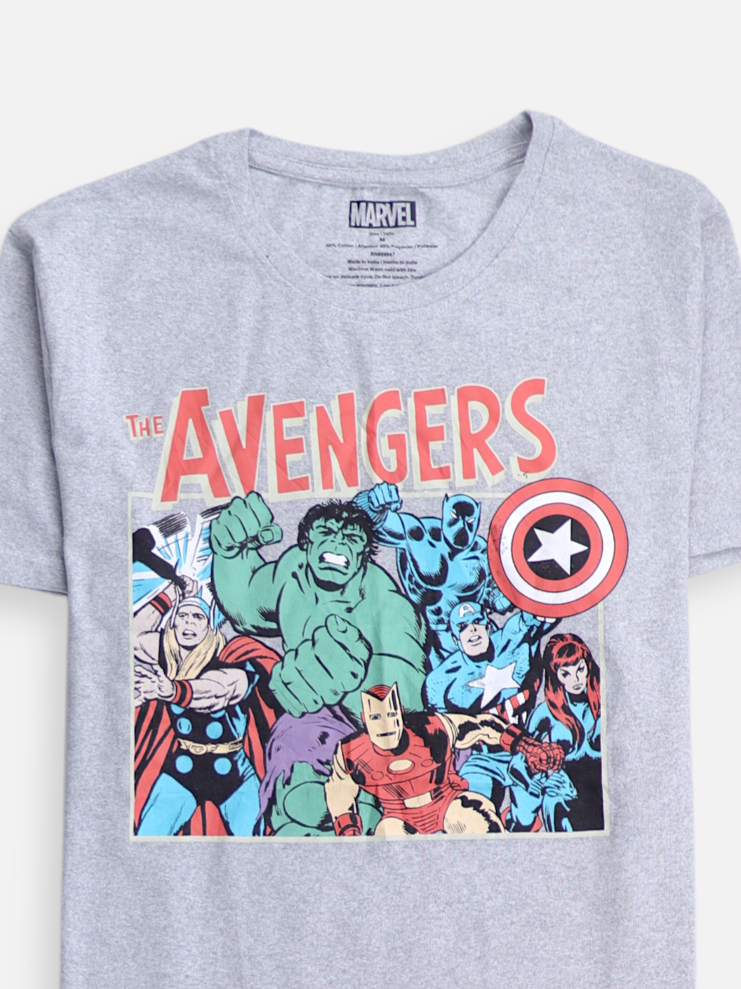 Marvel Camiseta Grafica - Hombre - Medium