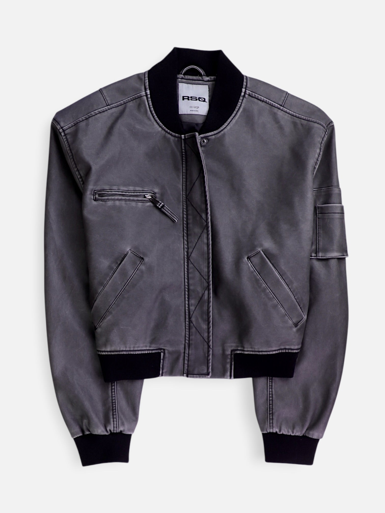 Chaqueta Bomber  Crop Top - Mujer - 2XL