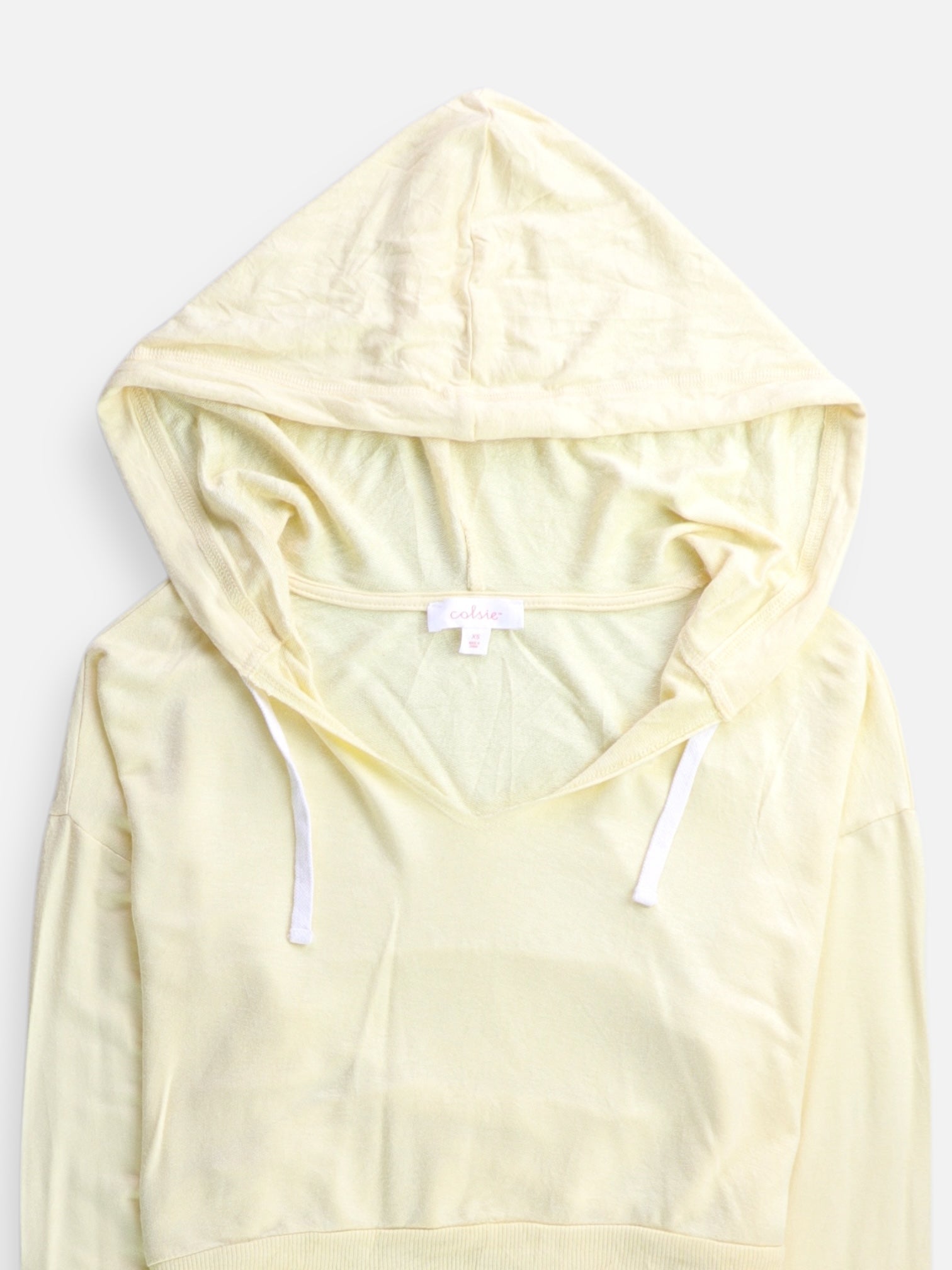 Sudadera Hoodie Crop Top - Mujer - XS