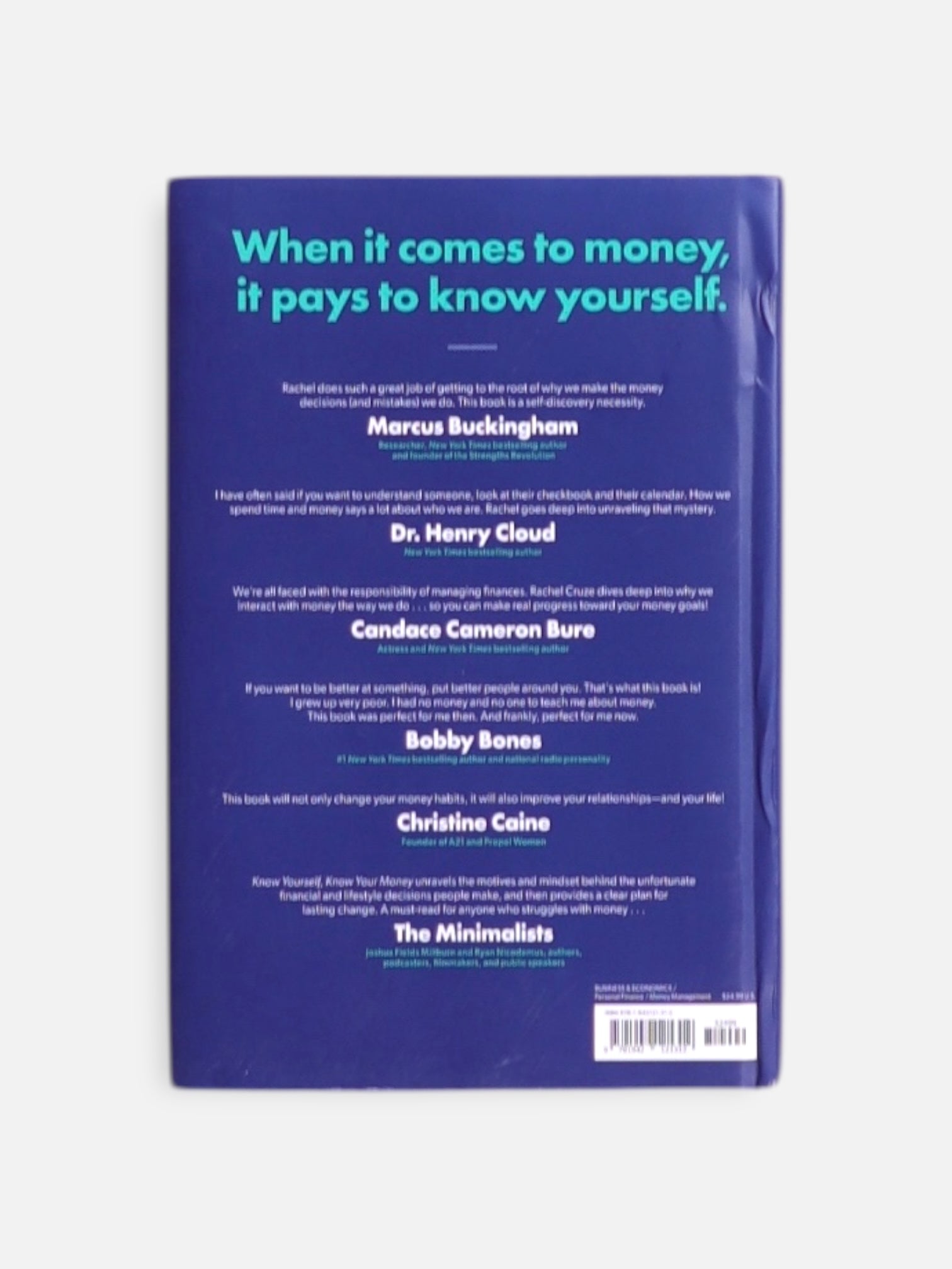 Libro KNOW YOURSELF KNOW YOUR MONEY  by Rachel Cruze