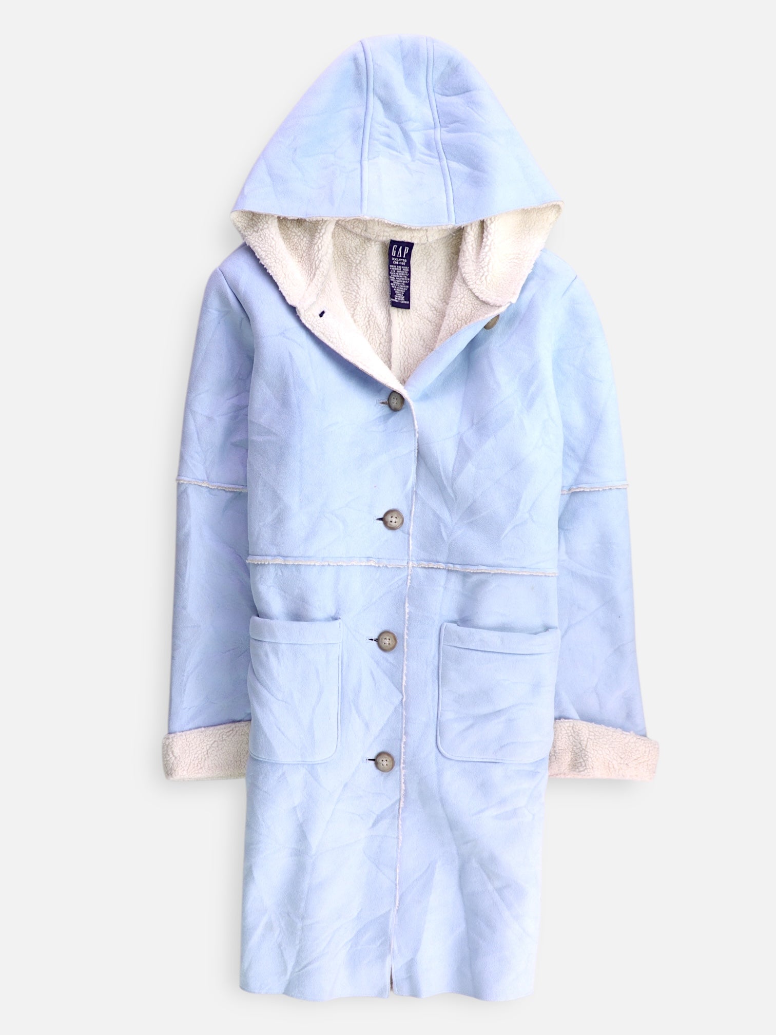 GAP Chaqueta Suede Largo - Niña - XL - 14-16Y (Años)