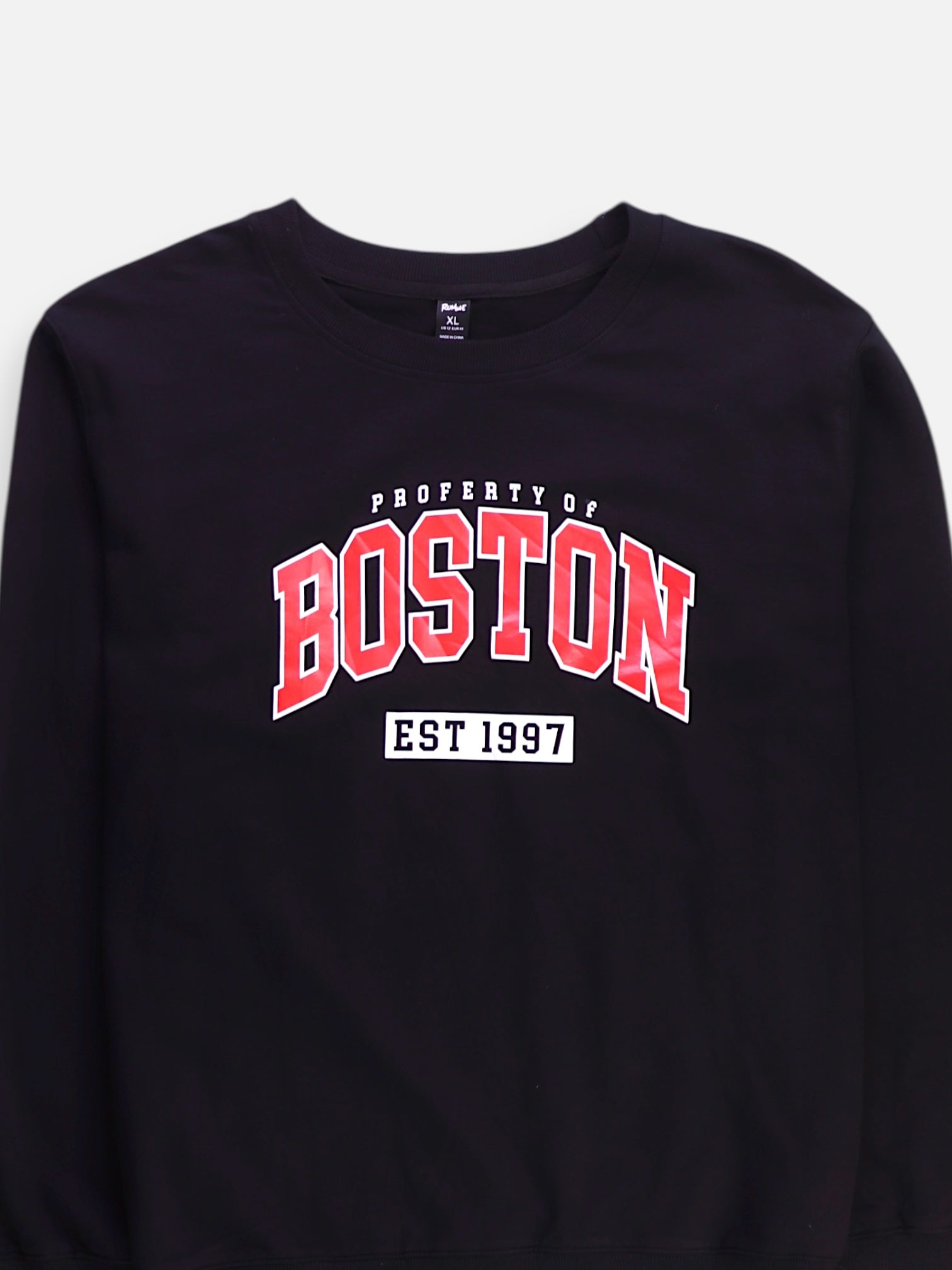 Romwe Sudadera Sweatshirt Varsity - Mujer - XL