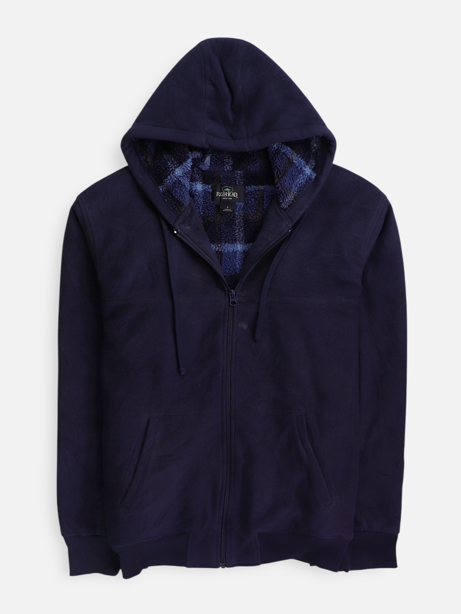 Sudadera Hoodie Basic - Hombre - Large