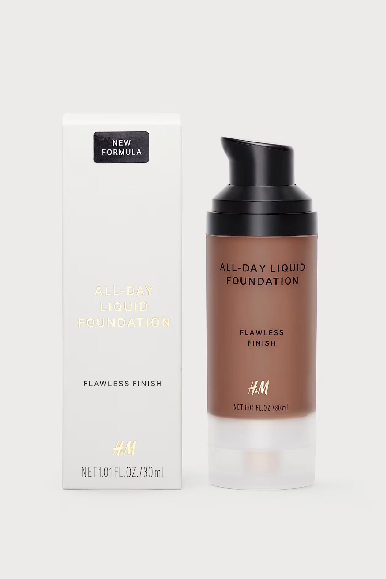 H&M Beauty Foundation All Day Liquid - Color: Cappuccino - 30 ml