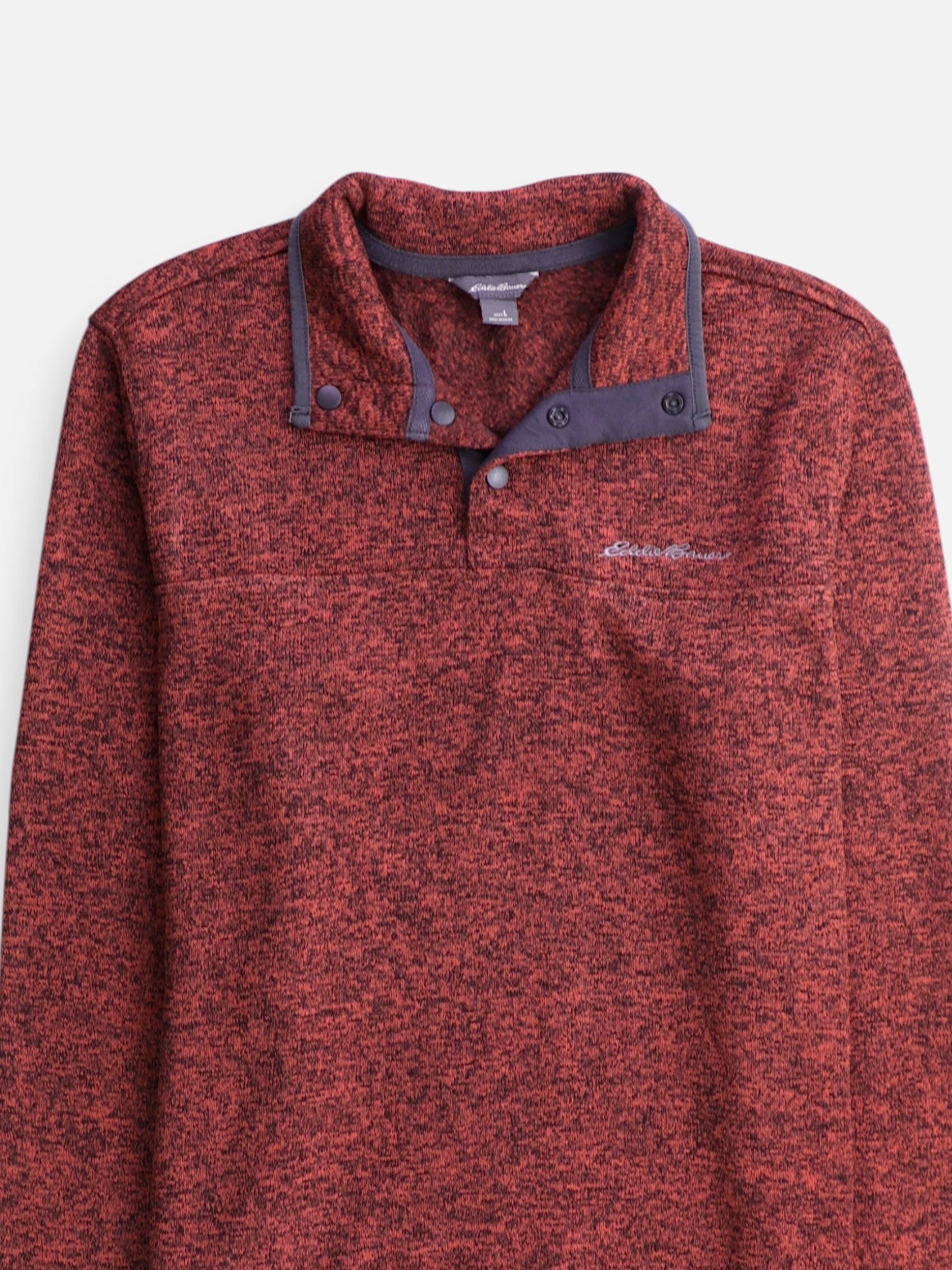 Eddie Bauer Sueter Fleece Casual - Hombre - Large