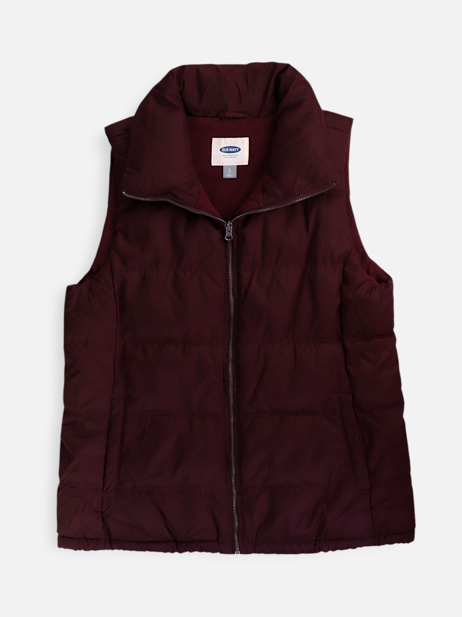 Old Navy Chaleco Puffer - Mujer - Large