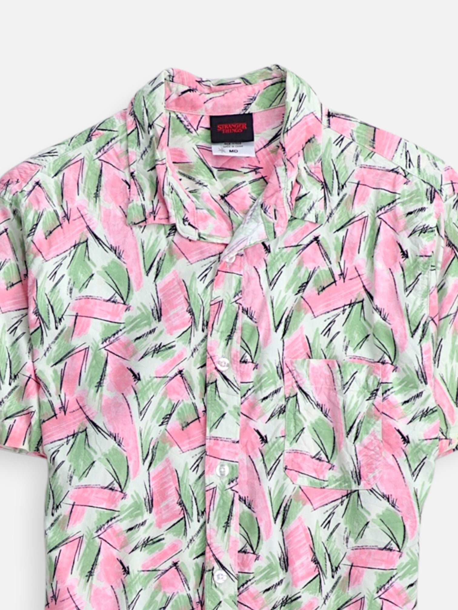 Stranger Things Camisa Verano - Hombre - Medium