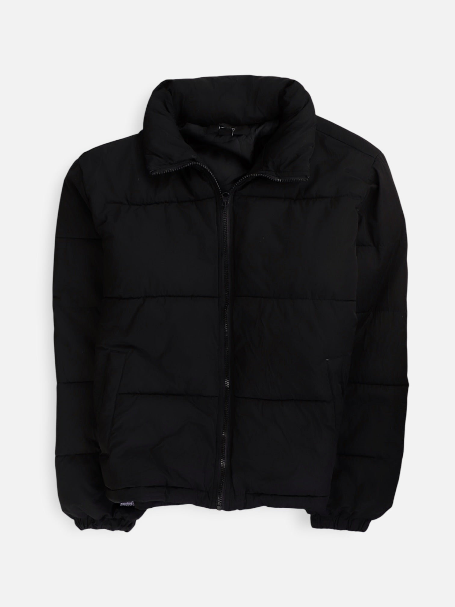 Forever 21 Chaqueta Puffer Impermeable - Mujer - Medium