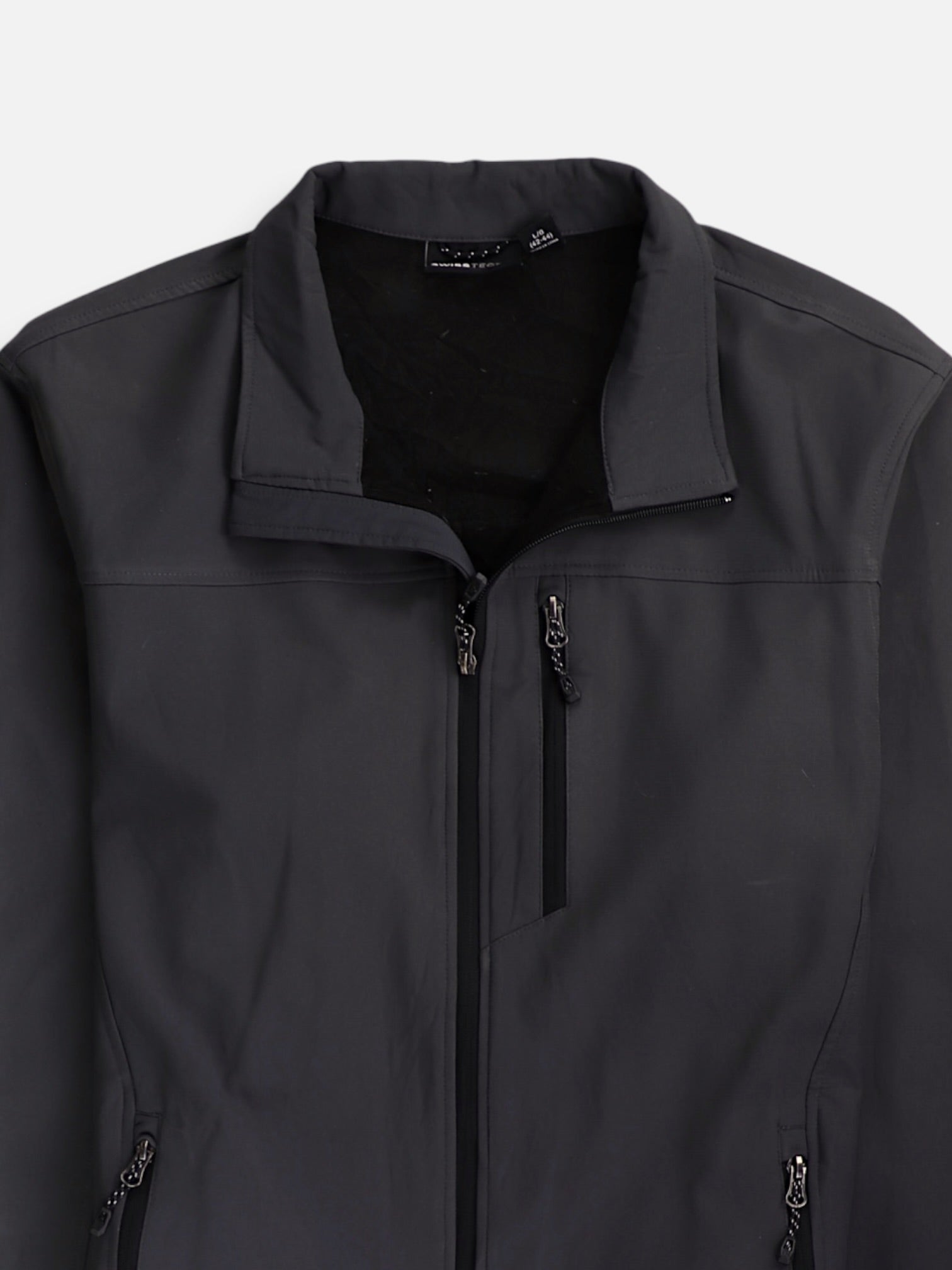 SwissTech Sudadera Fleece Deportivo - Hombre - Large
