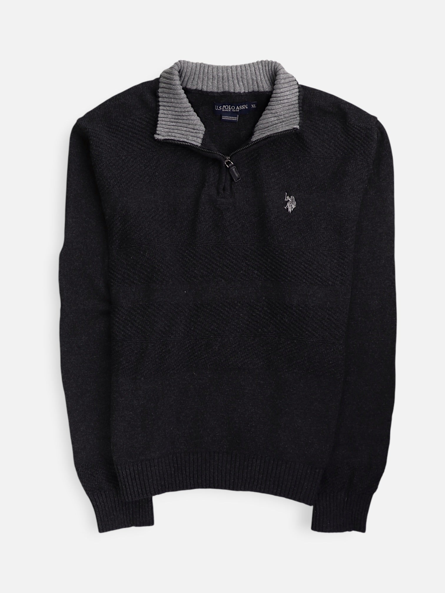 US Polo ASSN Sueter Fleece Casual - Hombre - XL