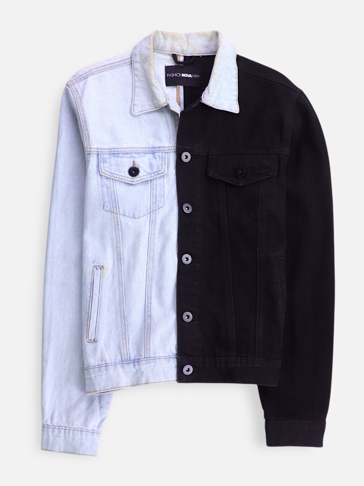 NOVAMEN Chaqueta Denim  Basic - Hombre - Medium