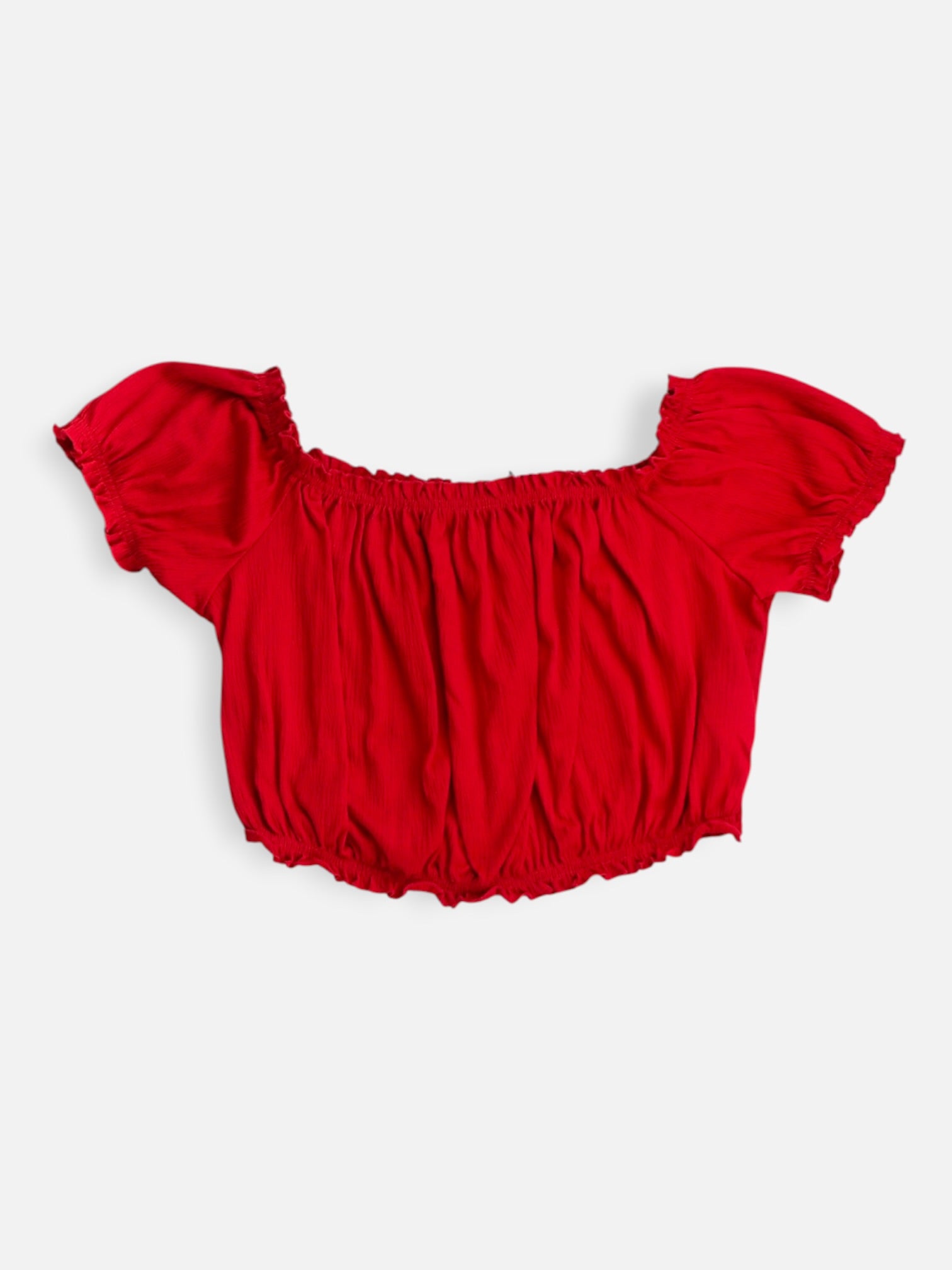 H&M Blusa Crop Top - Mujer - Large