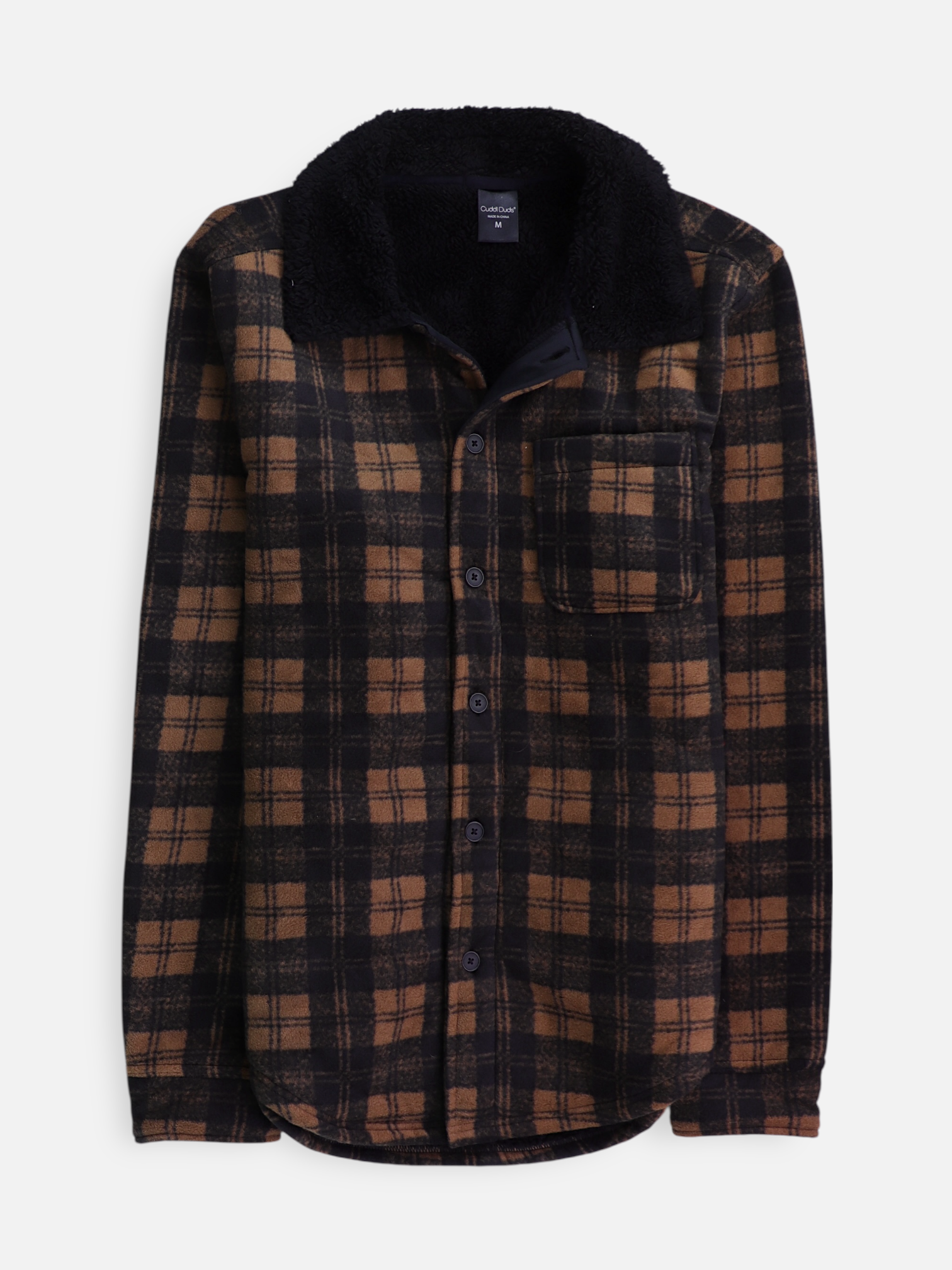 Sueter Fleece Color Block - Mujer - Medium