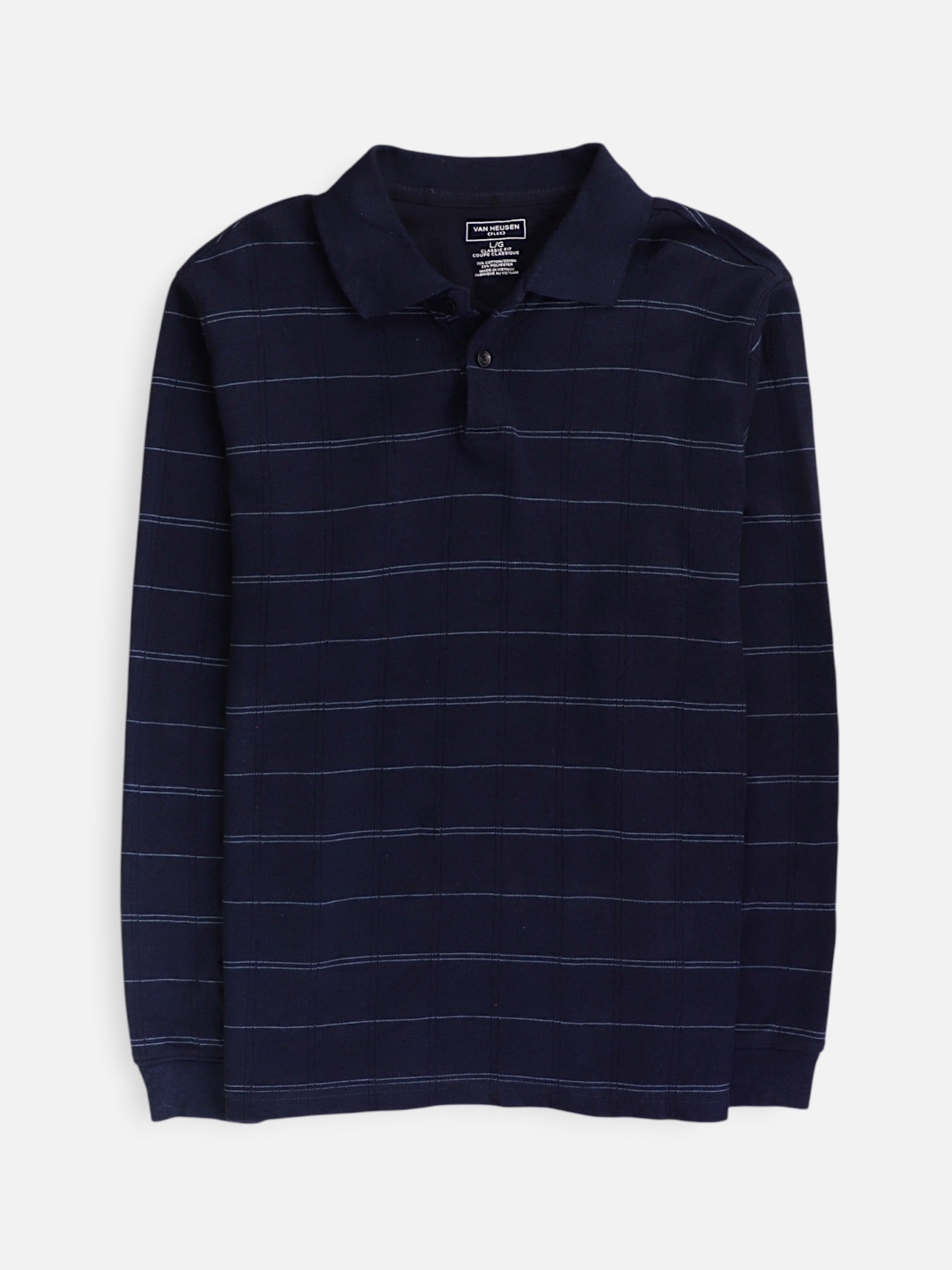 Van Heusen Camisa Casual - Hombre - Large