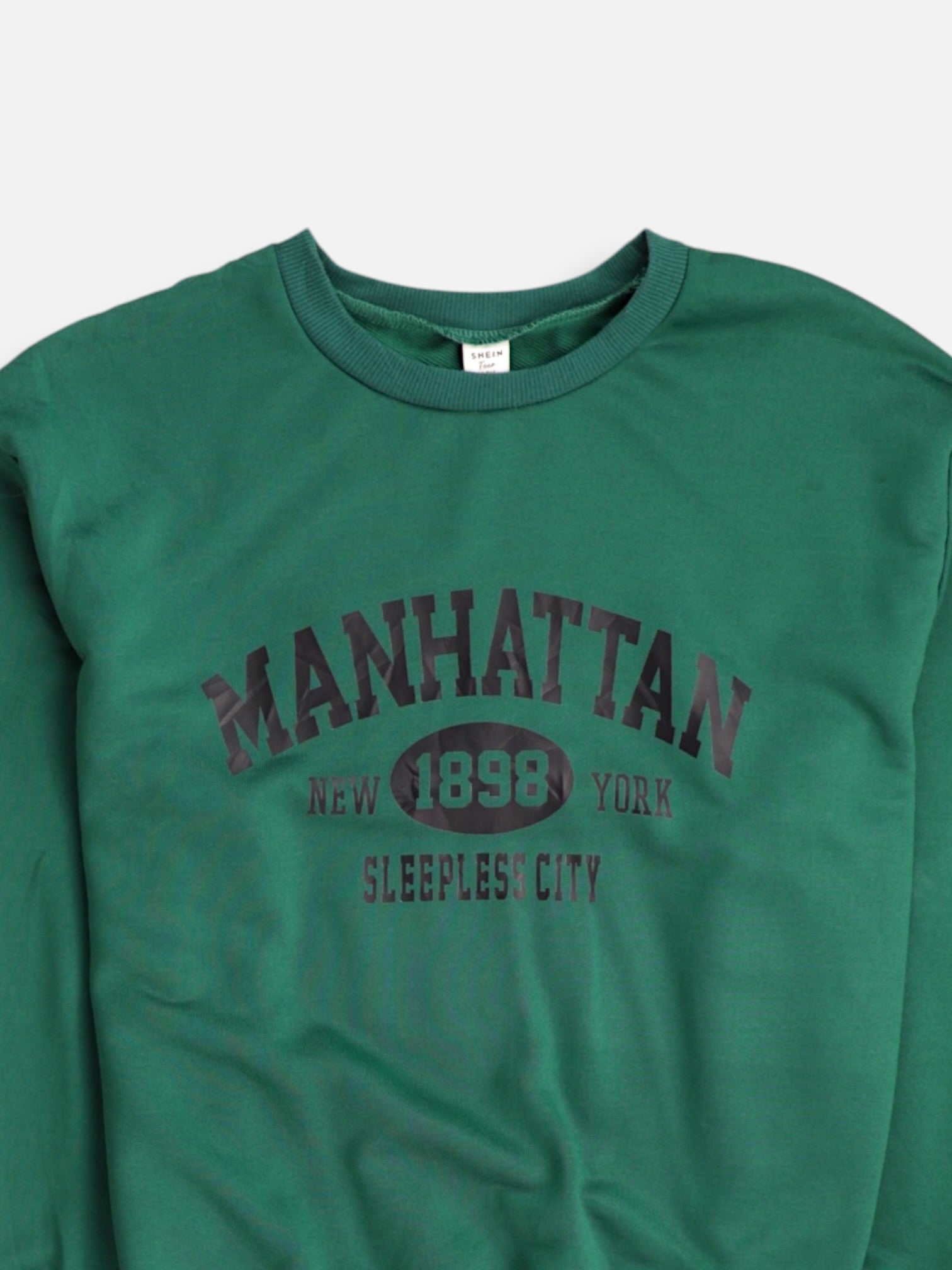SHEIN Sudadera Sweatshirt Basic - Niño - N/A - 12-13Y (Años)