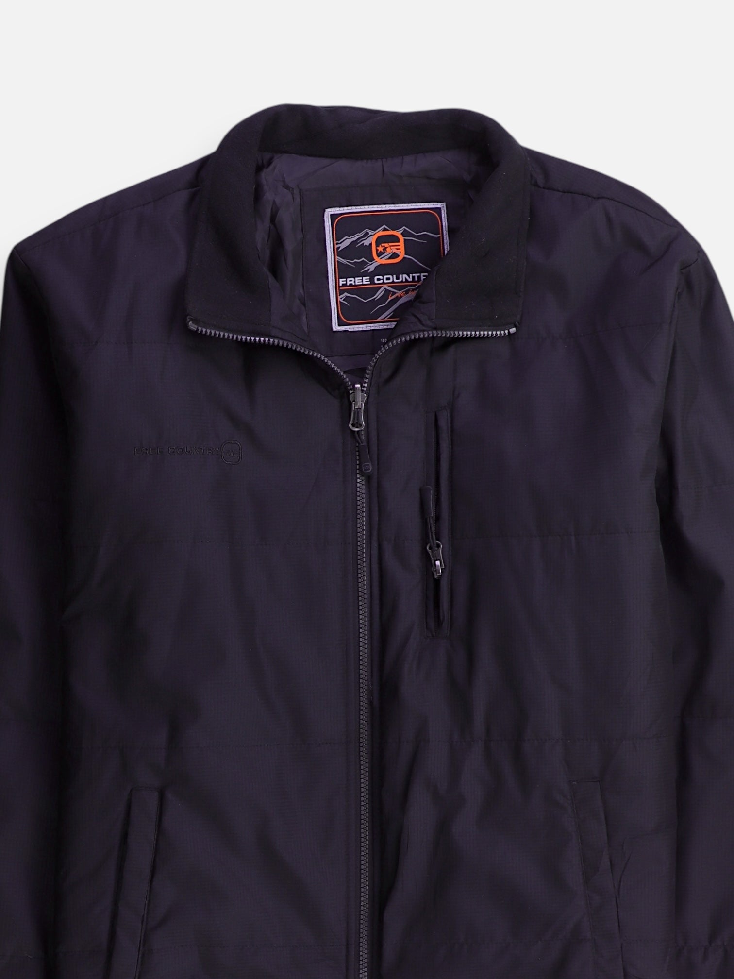FREE COUNTY Chaqueta Casual Impermeable - Hombre - Large