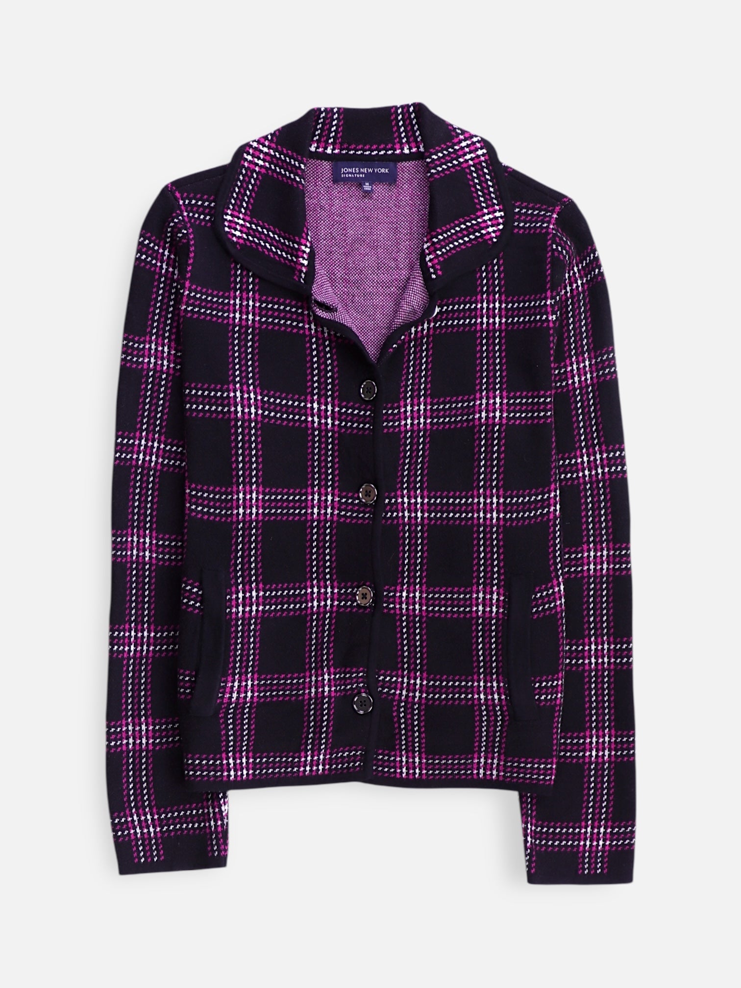 JONES NEW YORK Sueter Cardigan Casual - Mujer - Medium