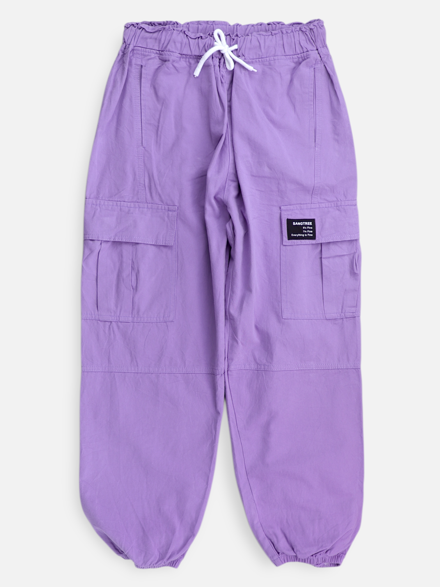 Pantalon Regular Fit Cargo - Mujer - Medium