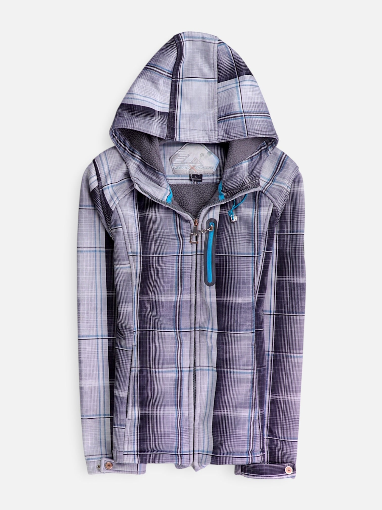 ZERO X POSUR Sudadera Hoodie Deportivo - Mujer - Large