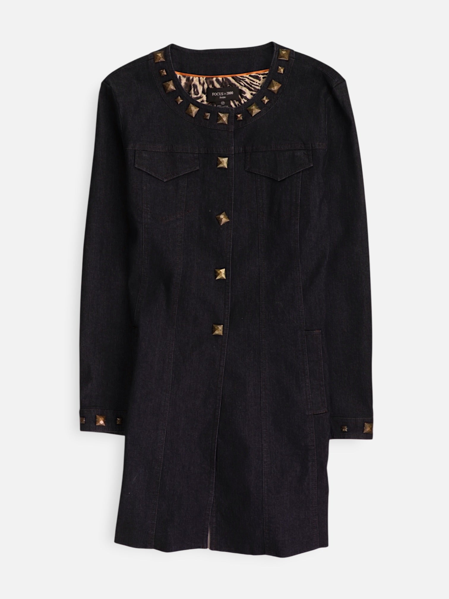 Abrigo  Single breasted trench Denim - Mujer - 14P